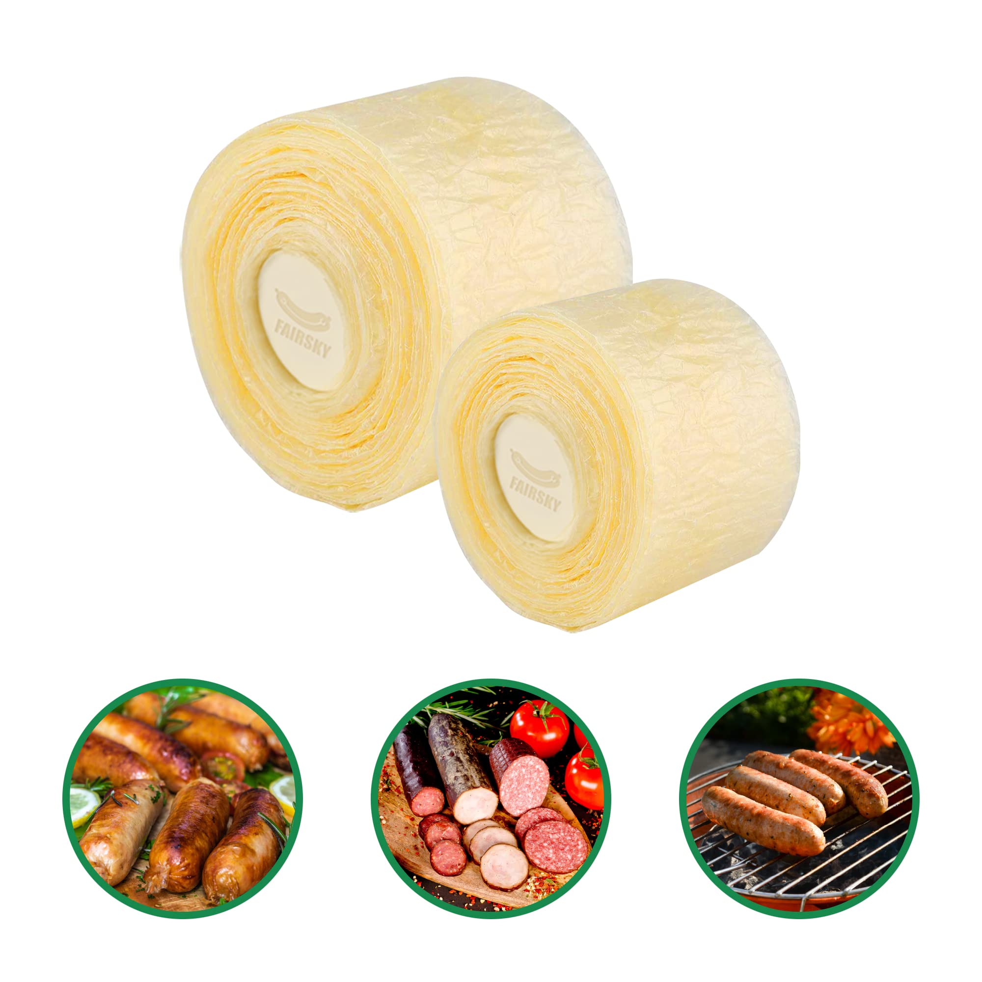 Edible Drying Hog Sausage Casing Sausage Casings For Flavorous