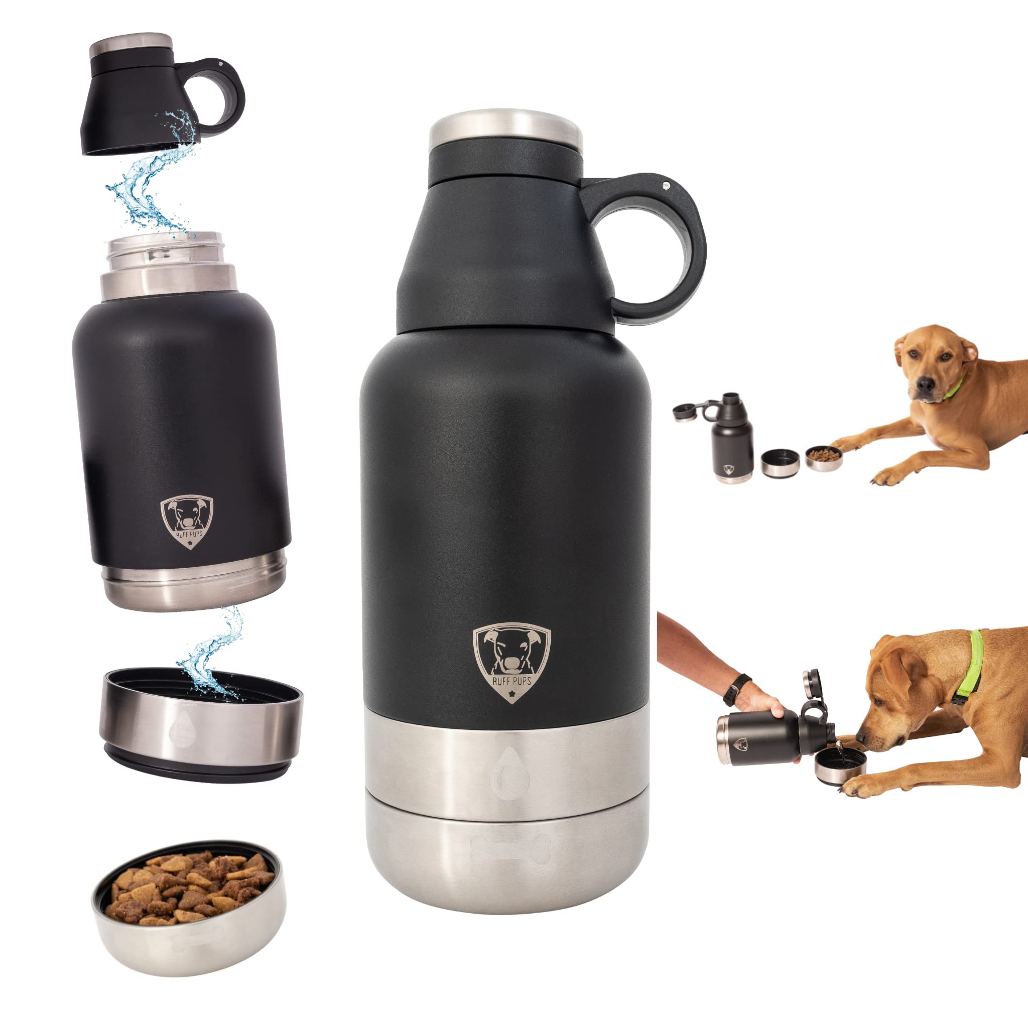Dog & Me Stainless Steel Bottle Set — Ruff Guides