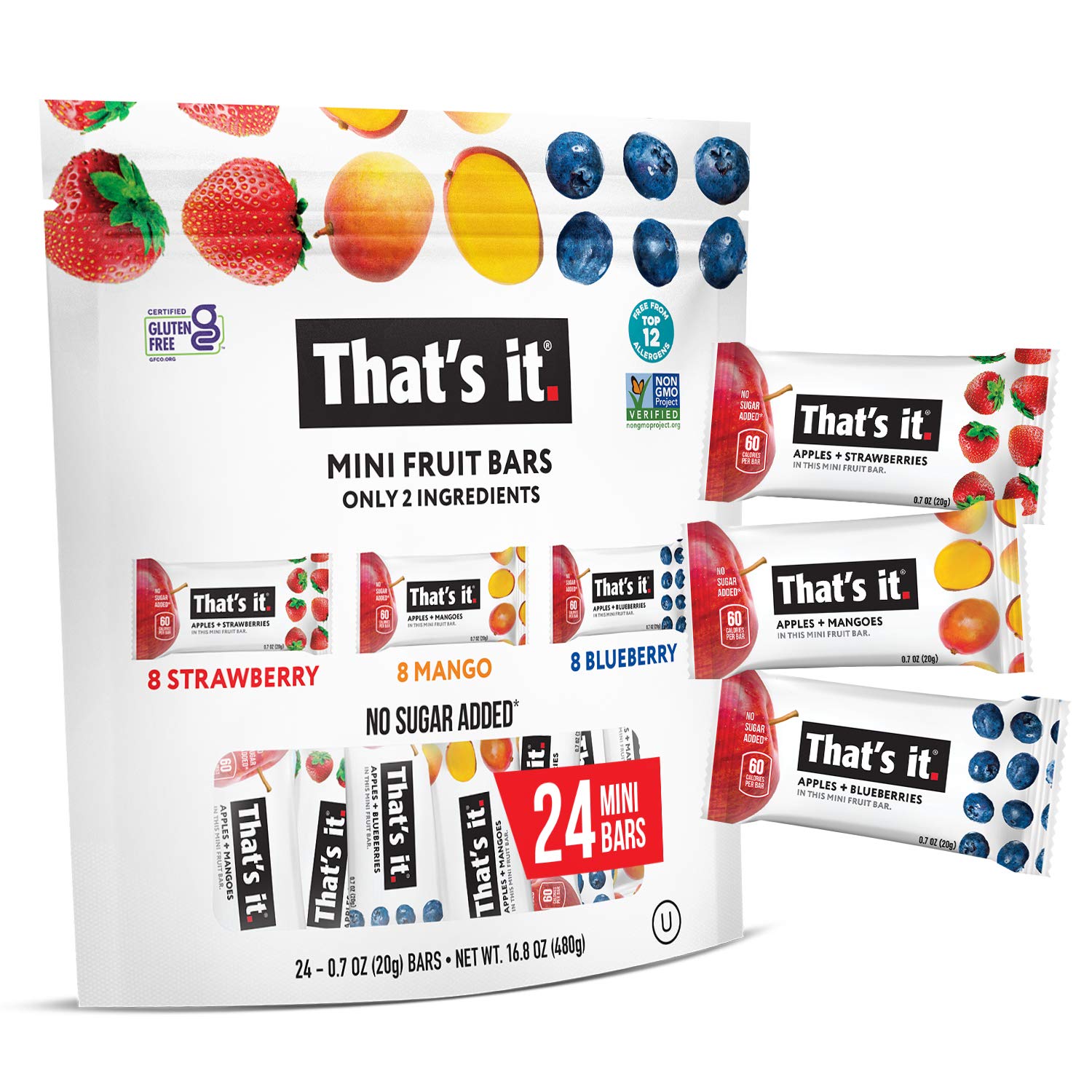 Fruit Bar Variety Pack by That's It.
