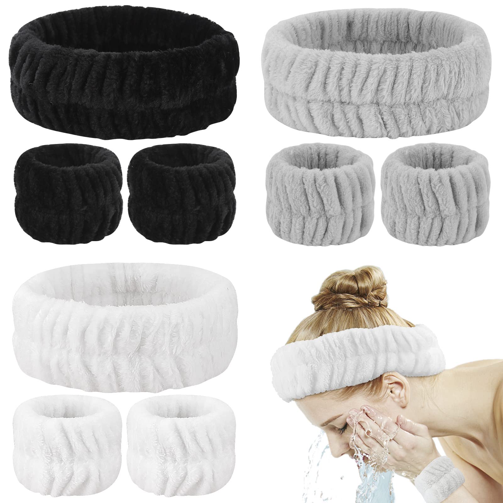 Spa Headband Women Twist Sponge Headband Terry Cloth - Temu