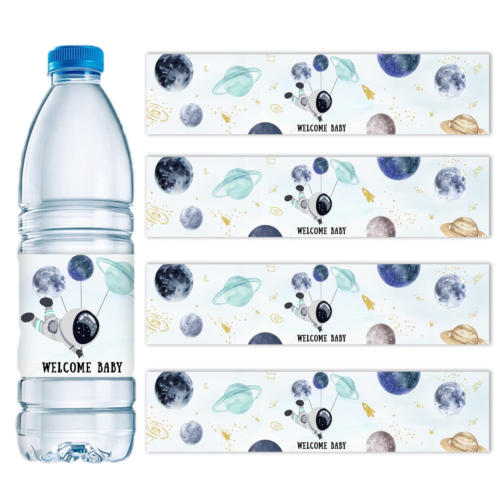 Personalized Space Water Bottle