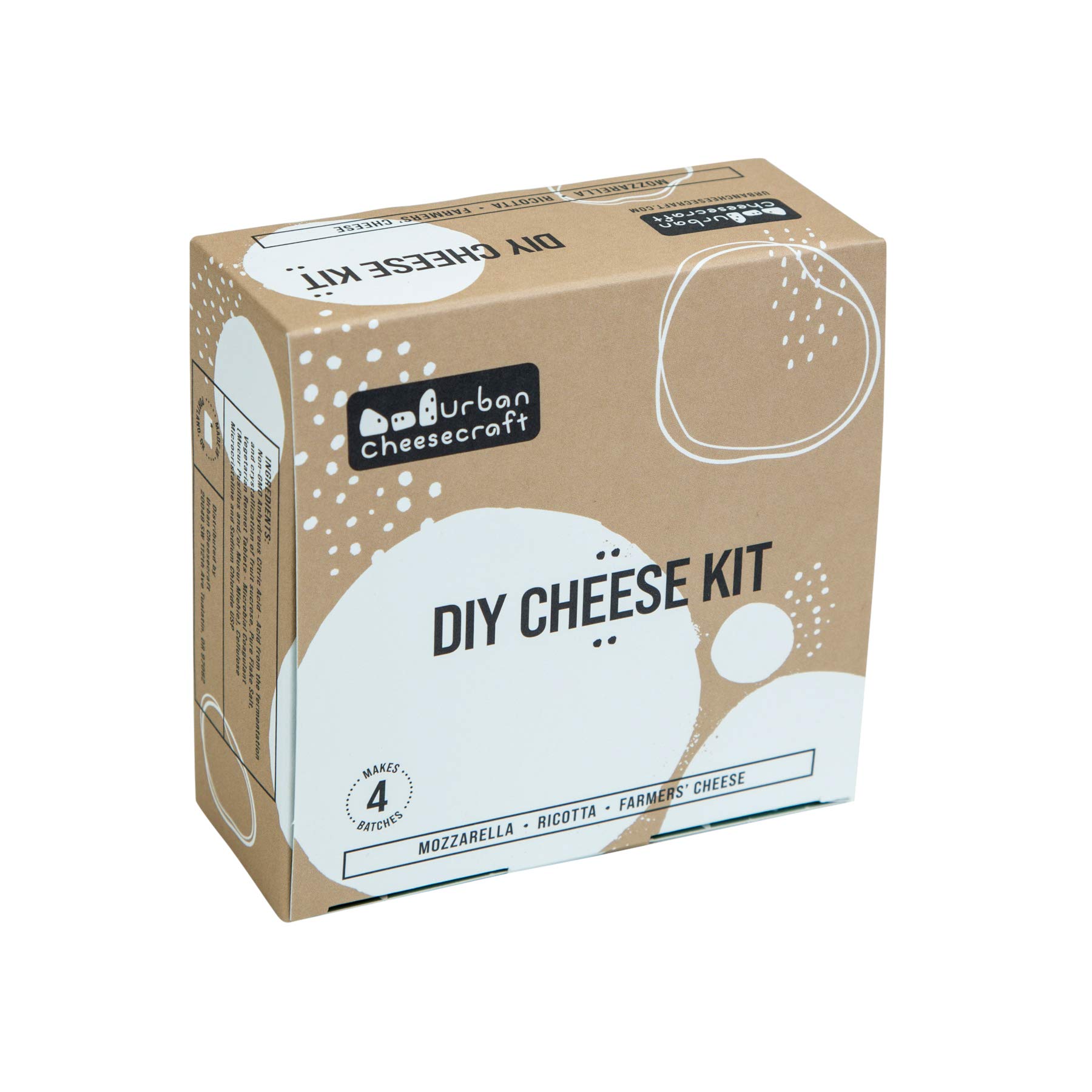 Cheese Making Kit: Make Mozzarella and Ricotta with the kids!