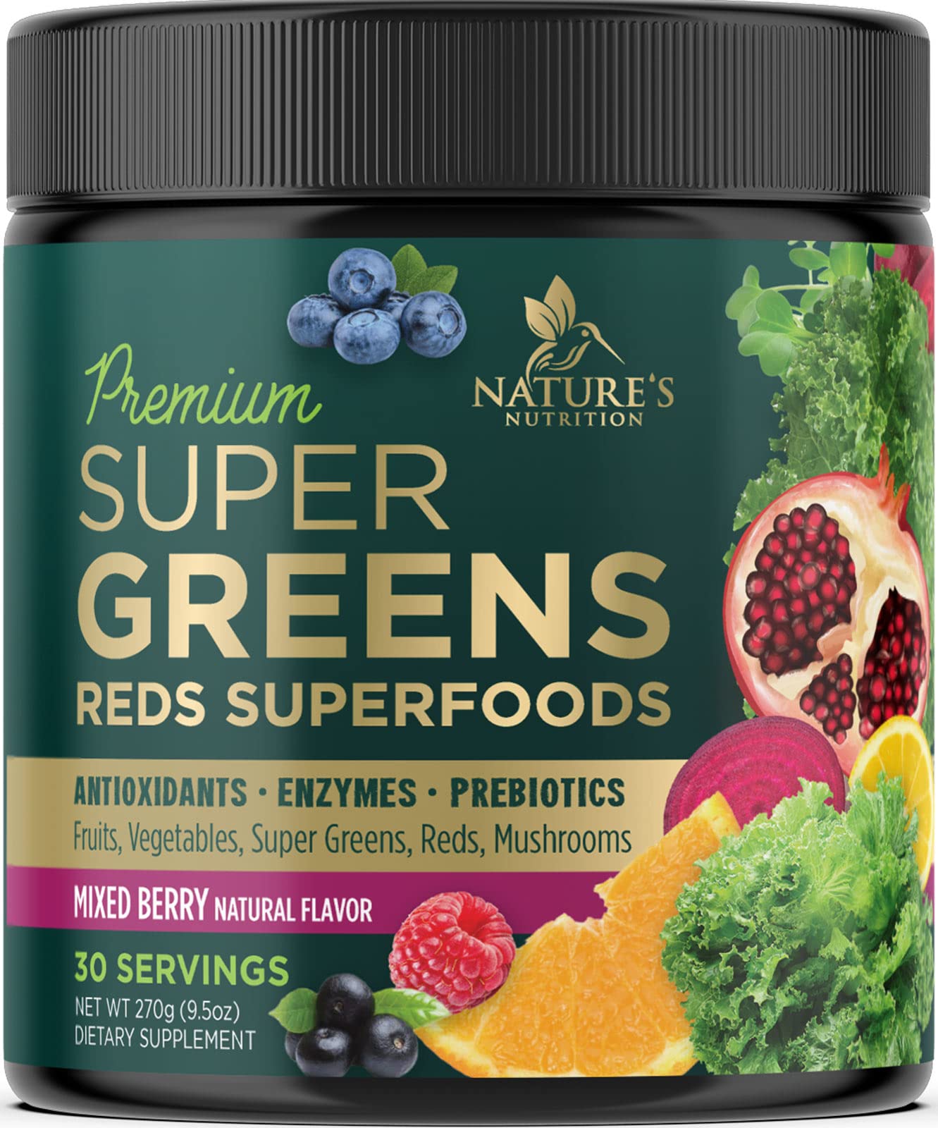 Super Greens - Mixed Berry