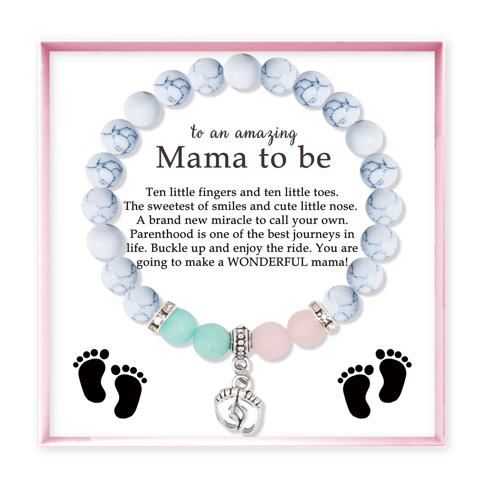 Amazon.com: Diosky Mom to Be Gift, New Mom Gifts - Mommy Bracelet for  Women, Pregnant Mom Gifts, Jewelry Gifts for Pregnant Women, Pregnant Wife, Expecting  Mom, Mommy to Be, New Mother, First