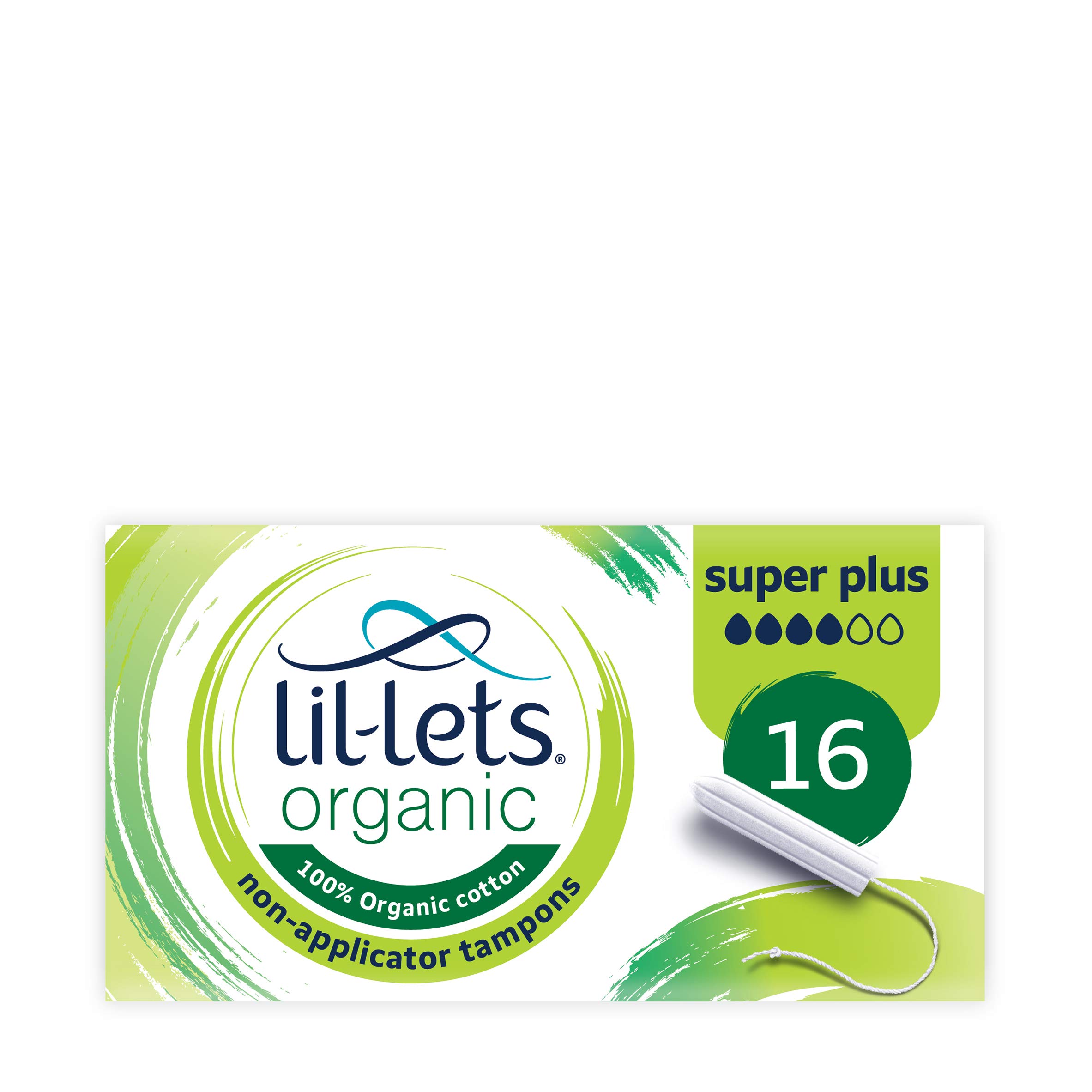 Lil-Lets Non-Applicator Ultra Tampons, Pack of 10 & Non-Applicator