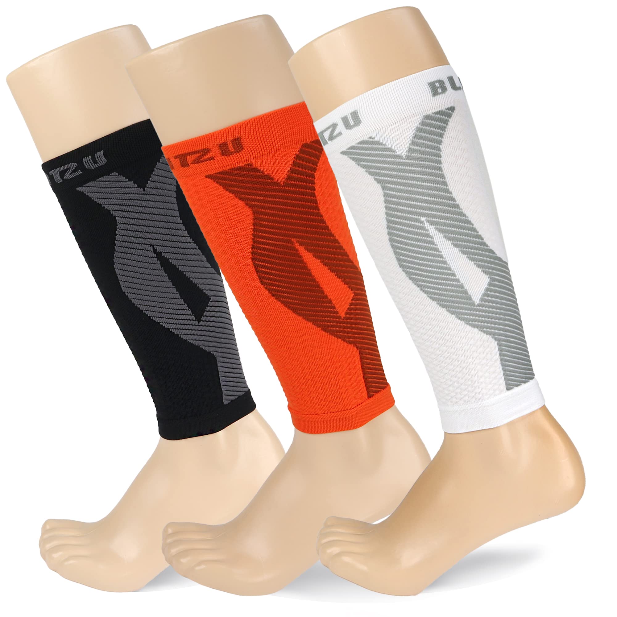 1-3Pairs Calf Compression Sleeve Men & Women Leg Socks Shin Splint