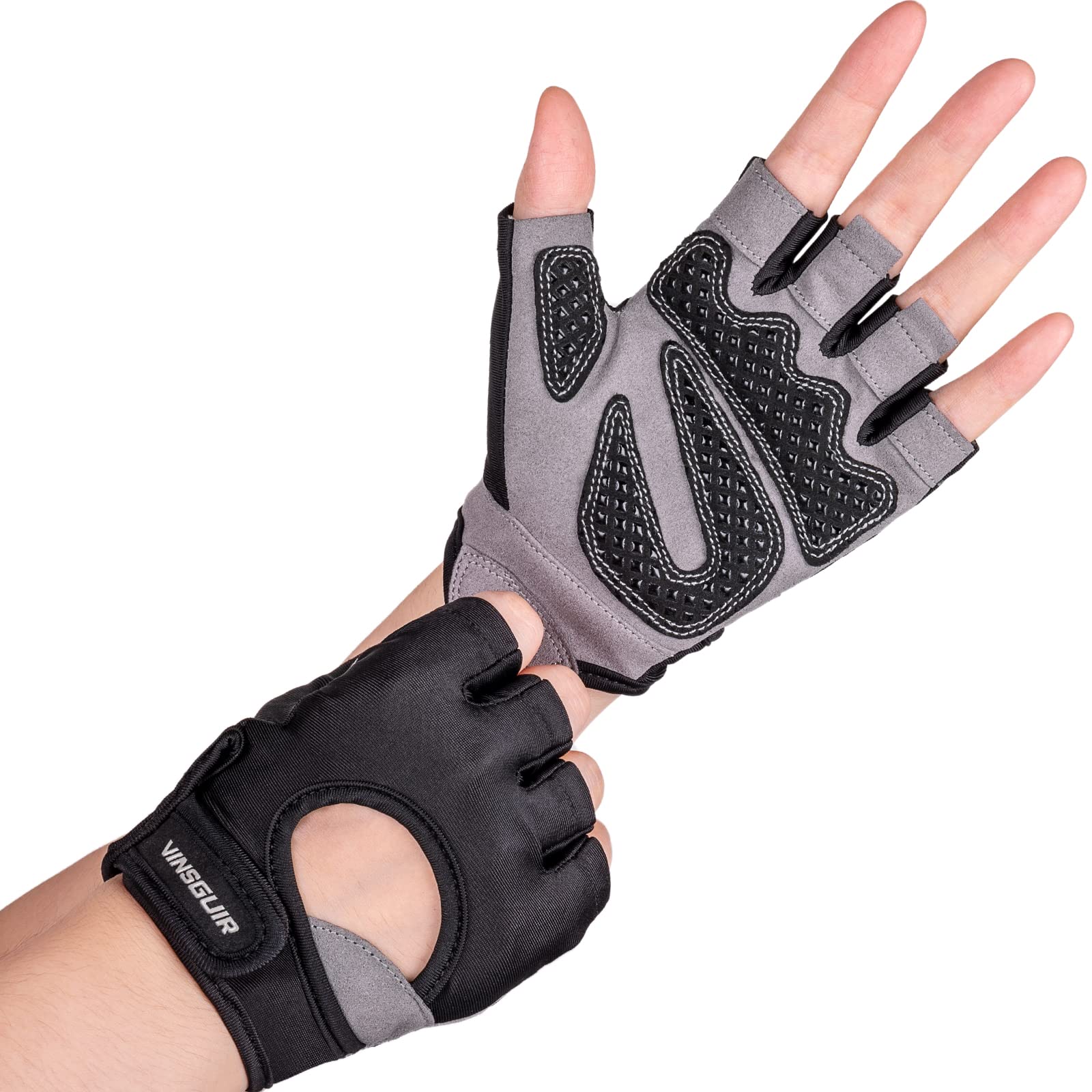Gym Gloves for Women, Workout Gloves Women, Fingerless Gloves for