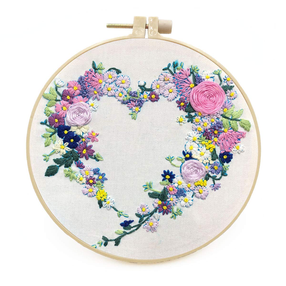 Maydear Cross Stitch Kits Stamped Full Range of Embroidery Starter