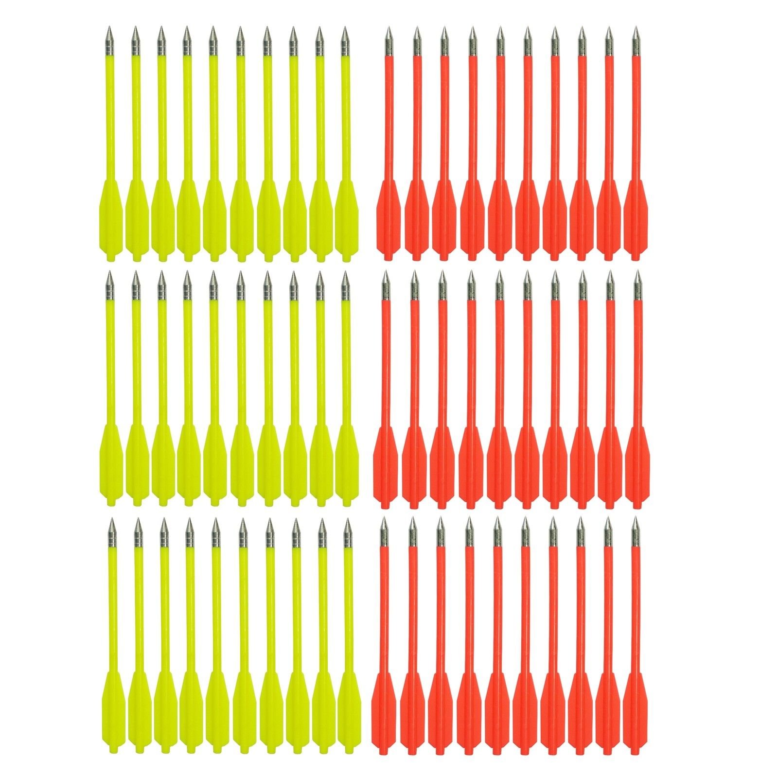 SPEED TRACK 60PCS 6.25 Inch 50-80LB Mini Archery Crossbow Bolts Set with  Sharp Metal Tip