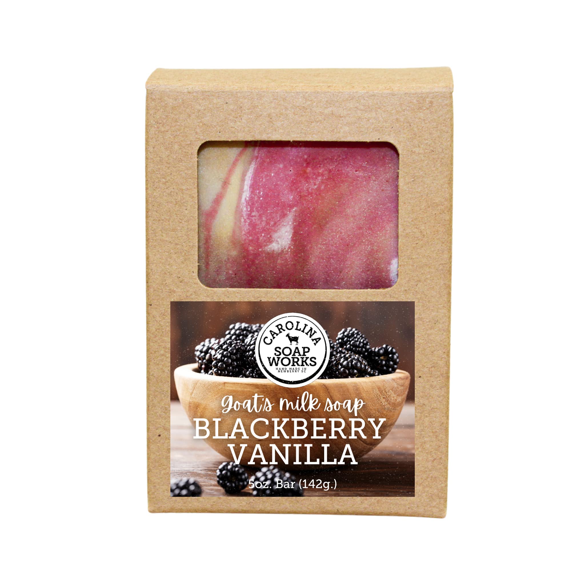 Carolina Soap Works – Blackberry Vanilla Goat's Milk Soap, All