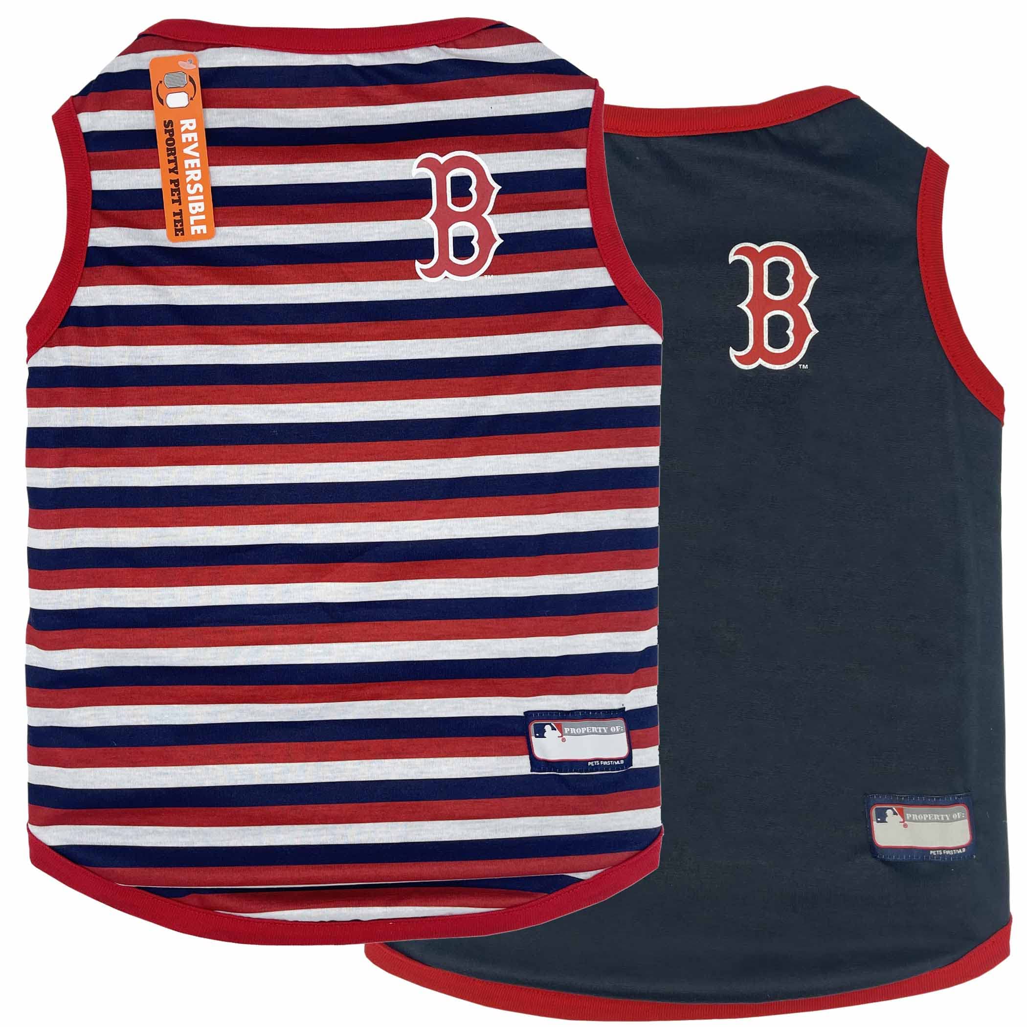 MLB Boston Red Sox Pets First Pet Baseball Jersey - Red S