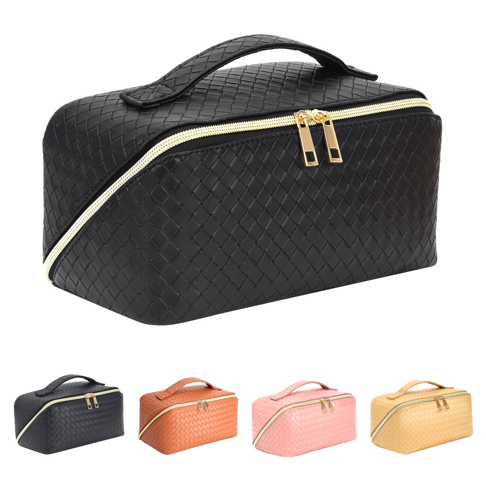 Cosmetic Bag New Large-Capacity Travel Portable Cosmetic Case Portable PU  Professional Cosmetic Storage Bag - China Handbag and Lady Handbag price