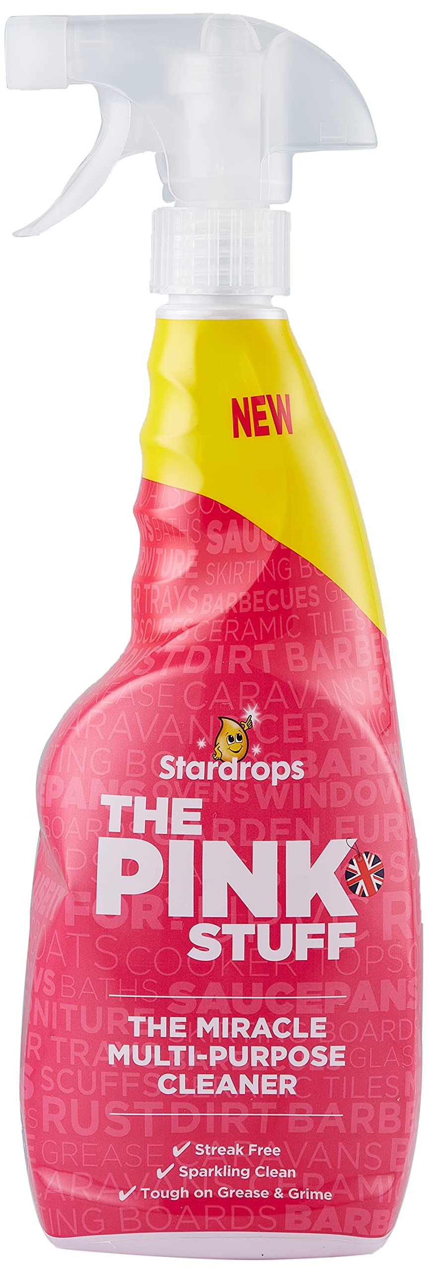 The Pink Stuff The Miracle Multi Purpose Cleaner, 750 ml (25.4 oz), Size: Pack of 3