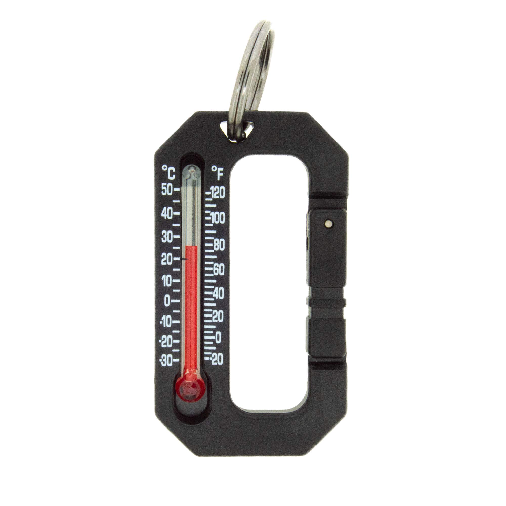 Near Zero Compass / Thermometer Carabiner