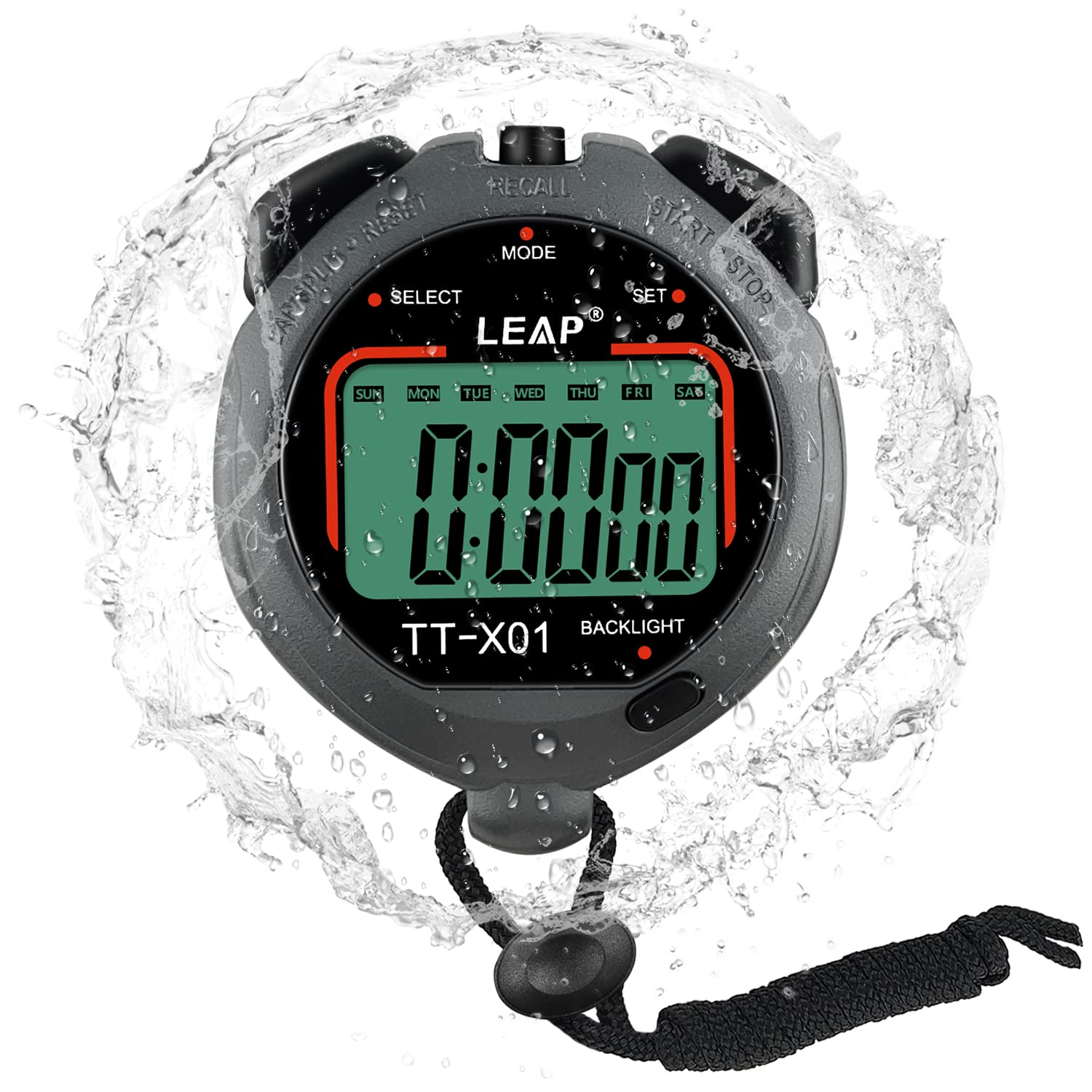 Professional Sports Timer, Athletics Electronic Stopwatch For