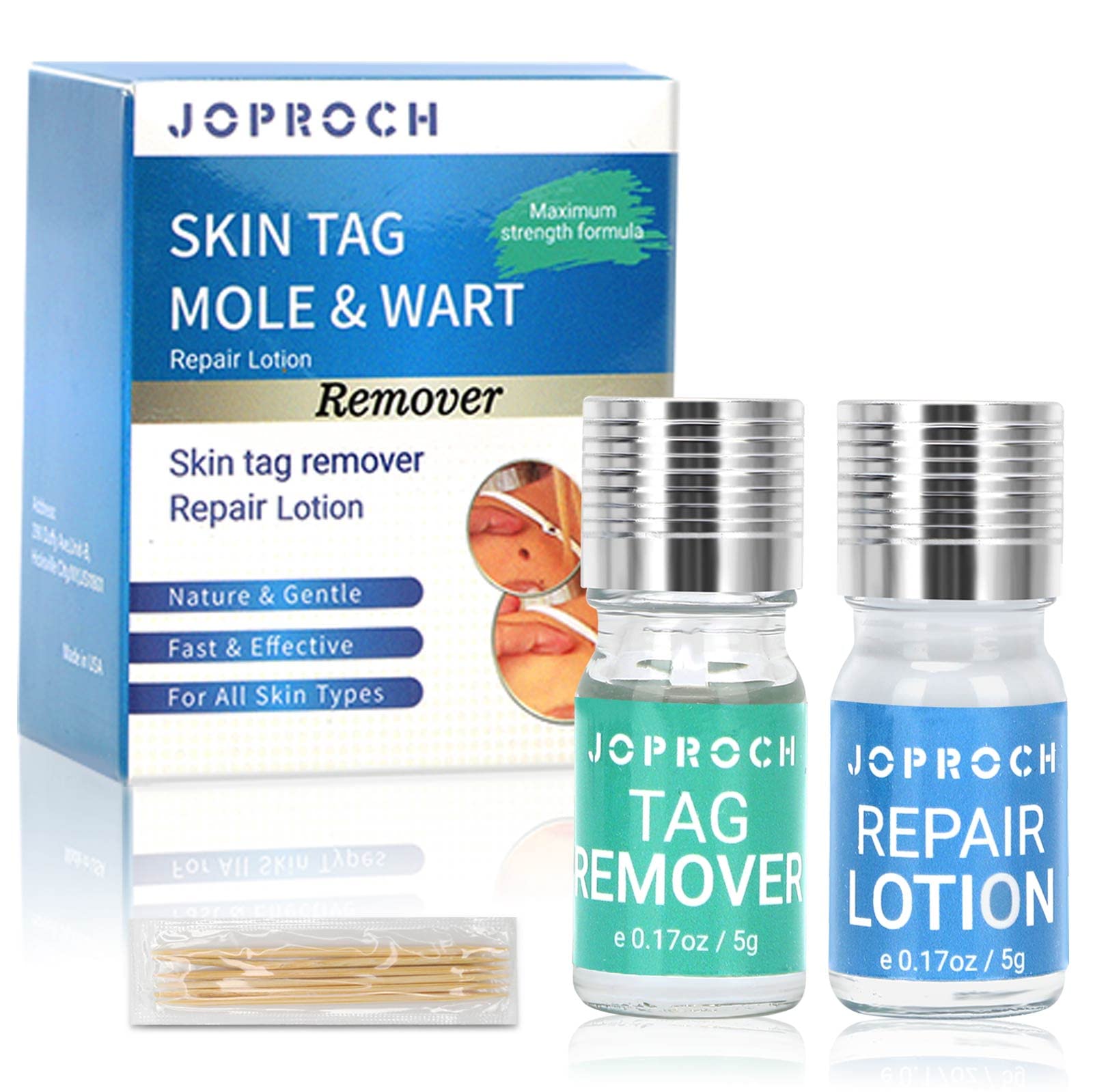 Skin Tag Remover Mole and Skin Tag Removal and Repair Lotion Easy