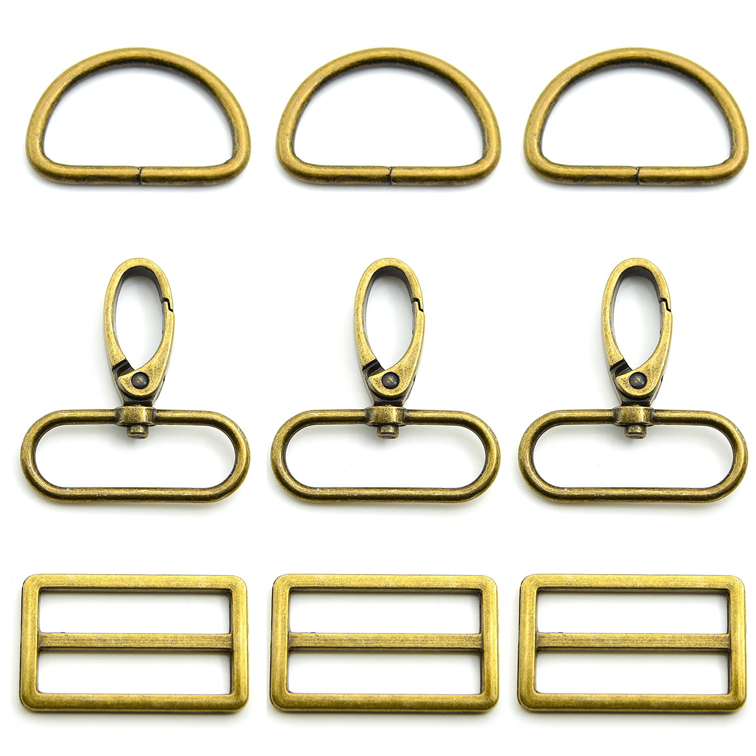 D Tail Hook Buckle and Metal Roller Pin Buckle DIY Accessories for