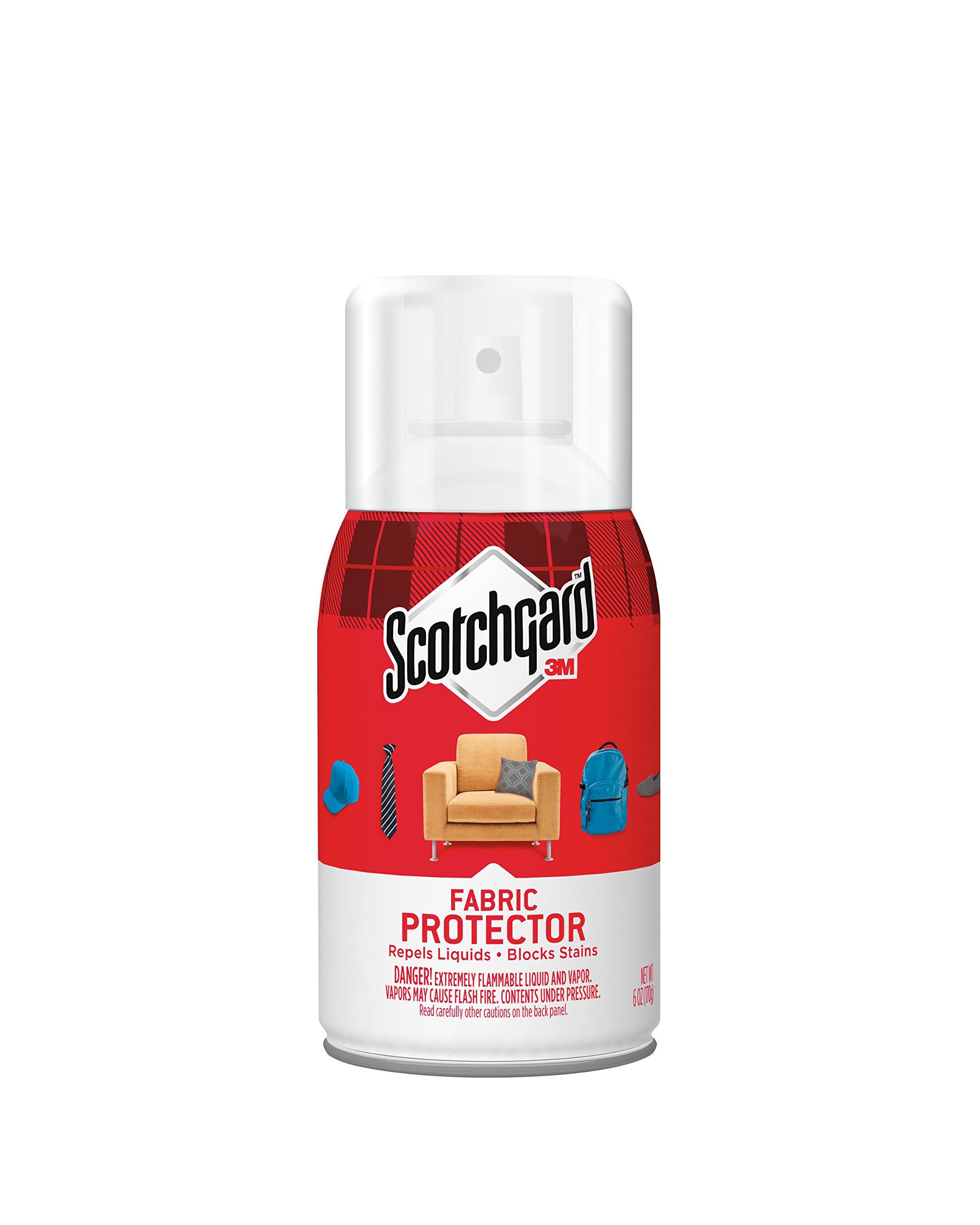 Scotchgard Fabric & Upholstery Protector, Repels Liquids, Blocks Stains, 14  Ounces