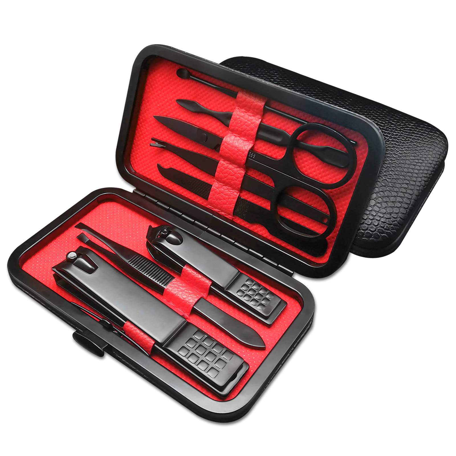 Manicure Set Manicure Pedicure Kit Nail Grooming Kit for Men, 7 in 1 Travel  Nail