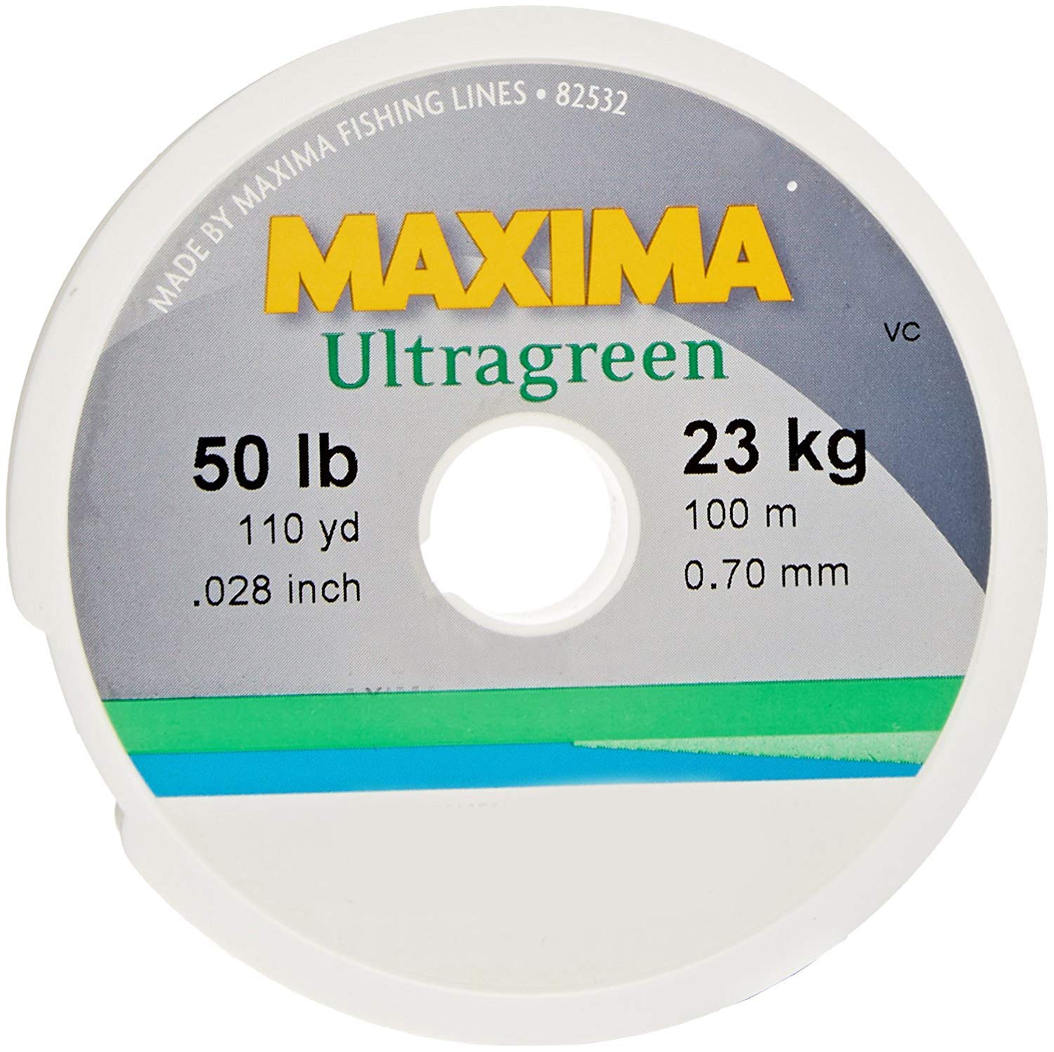 Maxima Fishing Line Mini Pack, Ultragreen Ultragreen, 50-pound, 110-yard