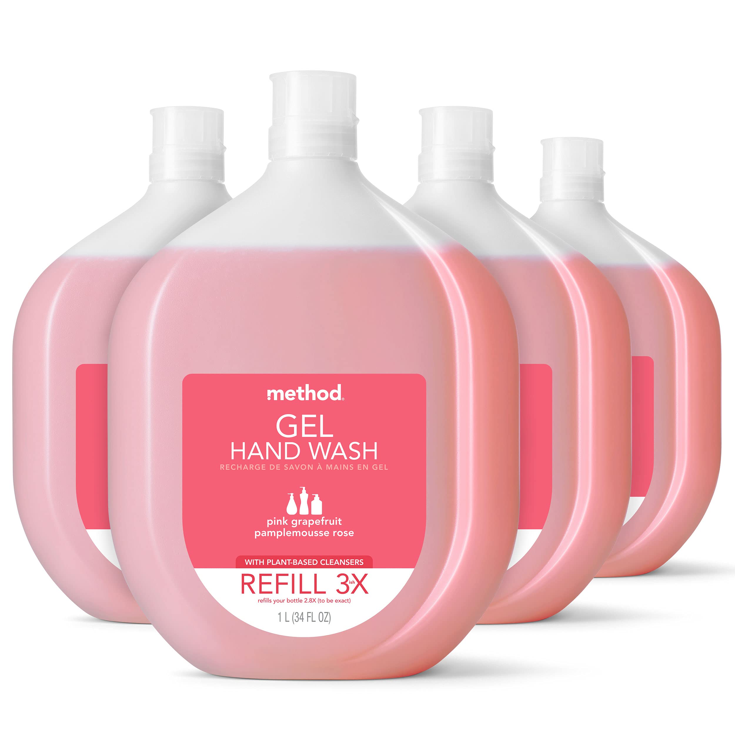 Method All-Purpose Cleaner Refills, Pink Grapefruit Scent, 1 oz