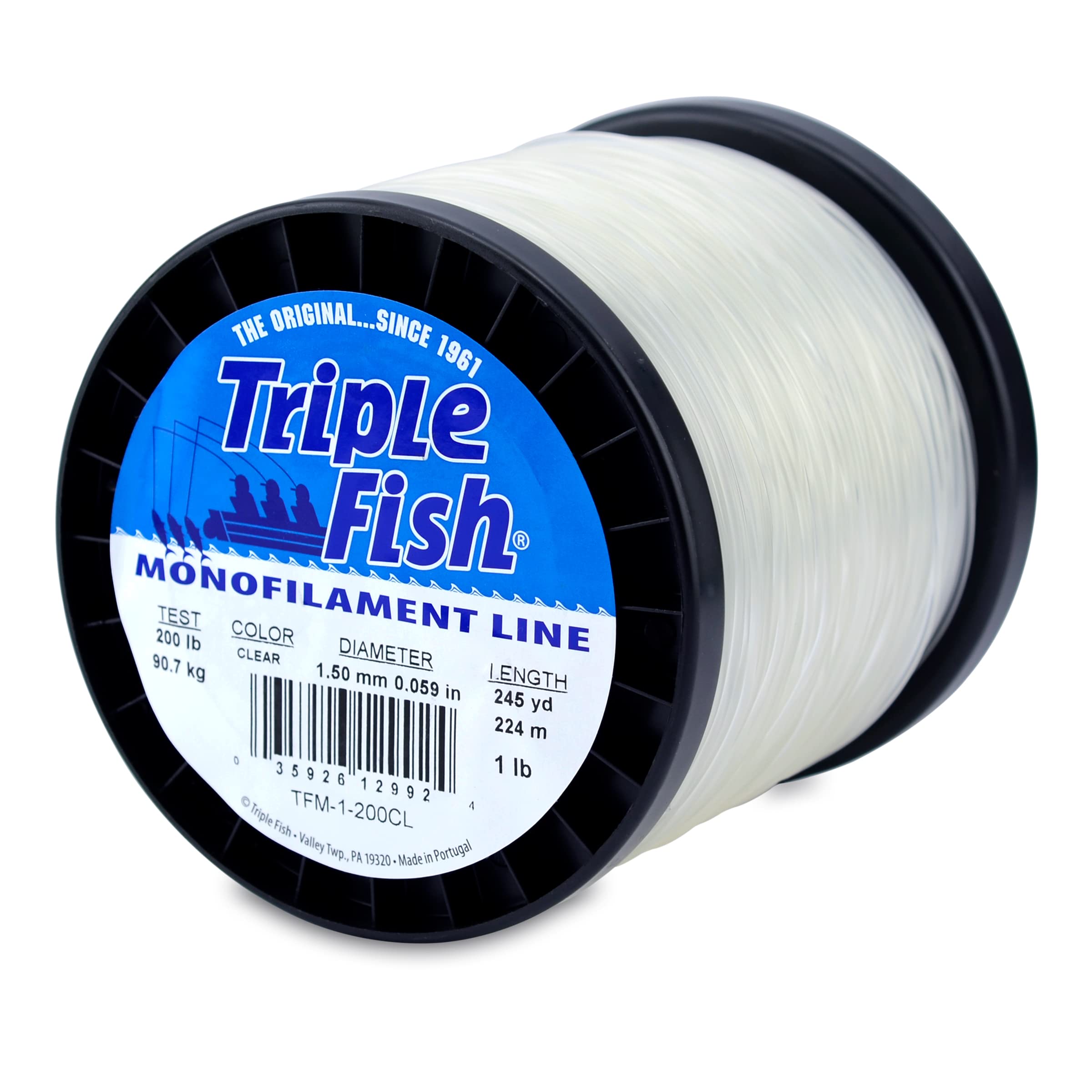 Triple Fish Monofilament Fishing Line - Strong Clear Pink Camo