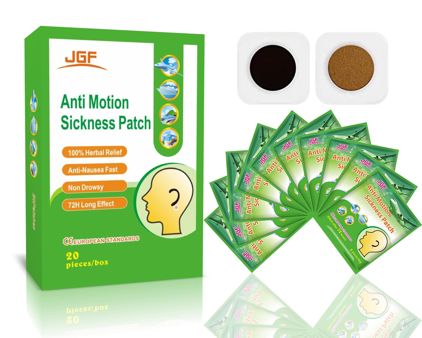 ifory Motion Sickness Patch 20 Count