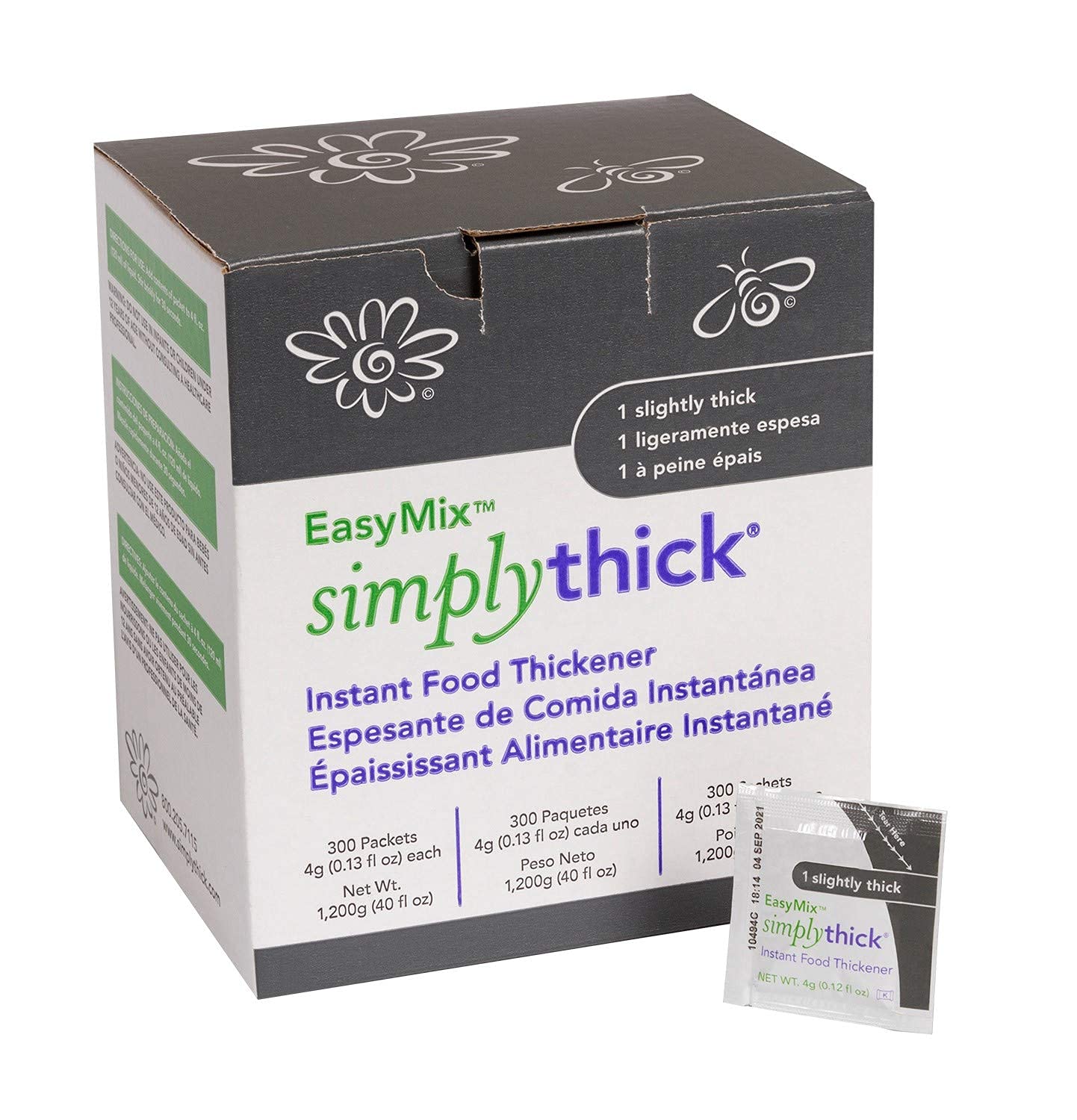 SimplyThick EasyMix Gel Thickener, Nectar Consistency