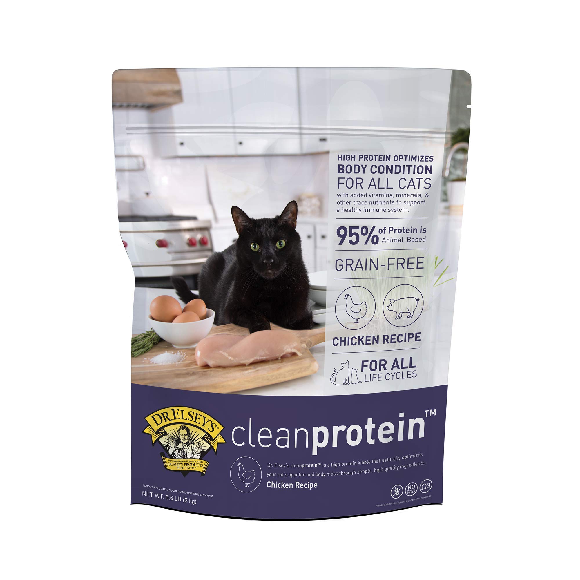 Dr. Elsey s Cleanprotein Chicken Formula Dry Cat Food 6.6 Lb