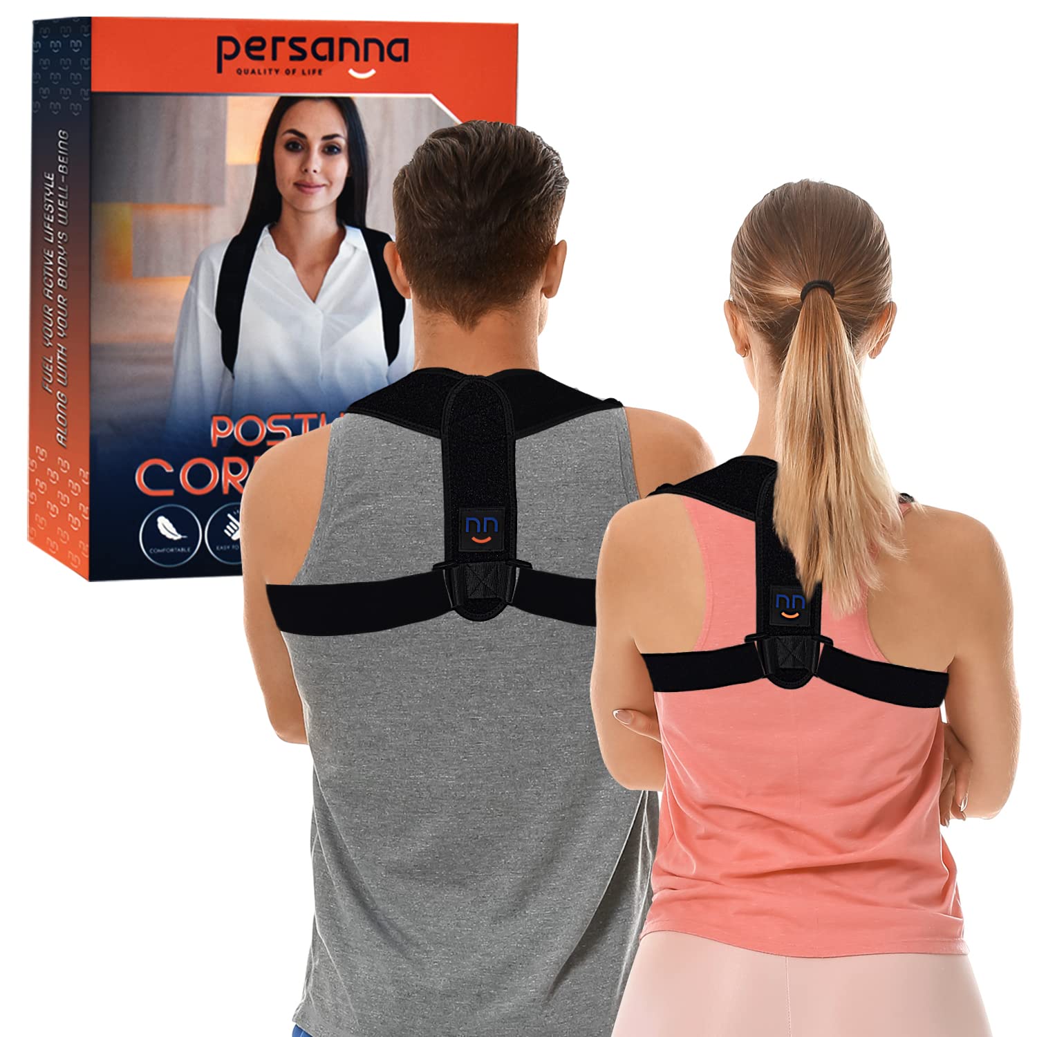 Adjustable Posture Corrector Back Brace Comfortable Posture Trainer for  Spinal Alignment, Posture Support, Back Straightener