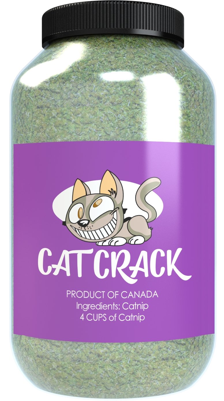 Cat Crack Catnip, Premium Blend Safe for Cats, Infused with Maximum Potency  Your Kitty is Sure to Go Crazy for 4 Cups