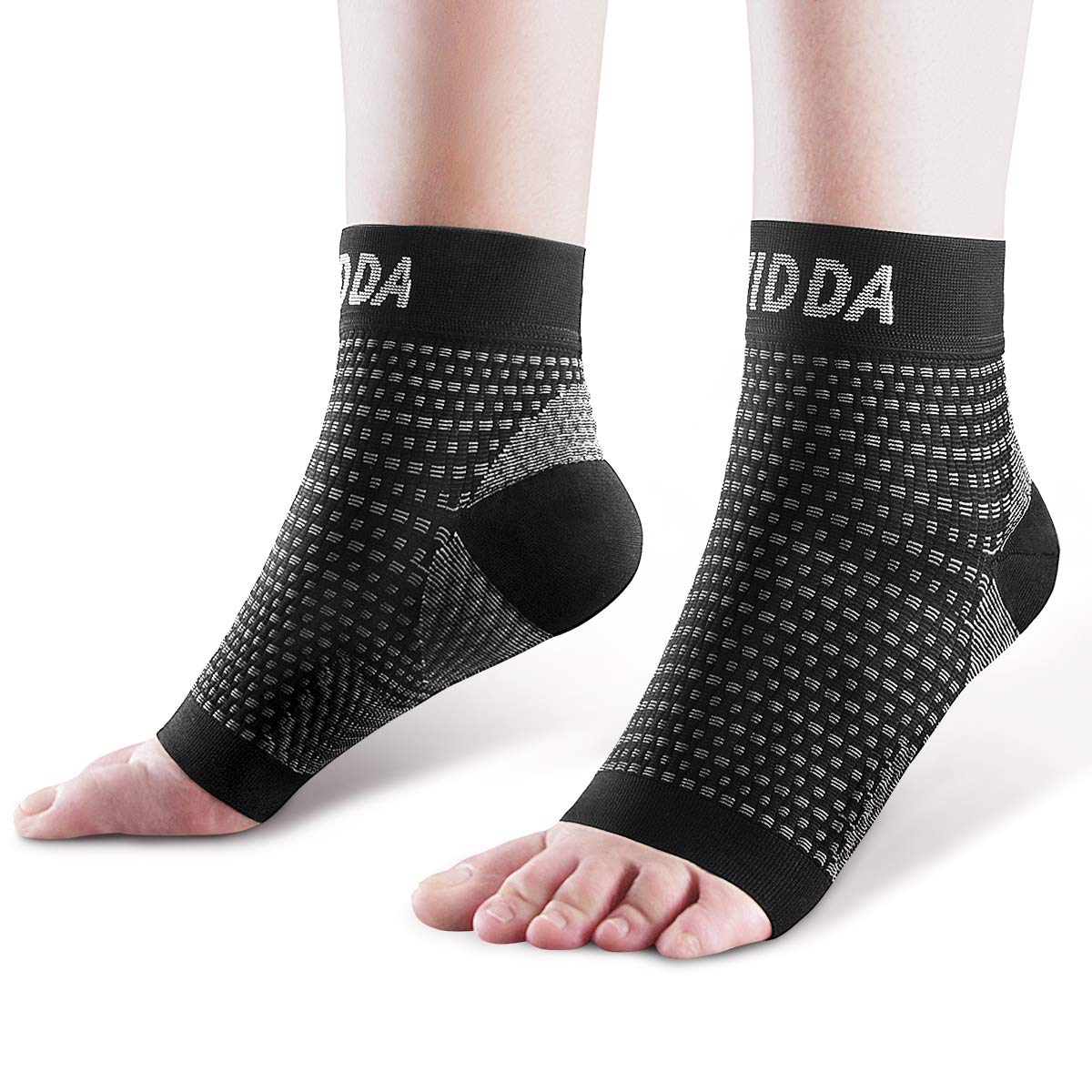 1pair Knitted Ankle Support Compression Nylon Sport Foot Protector