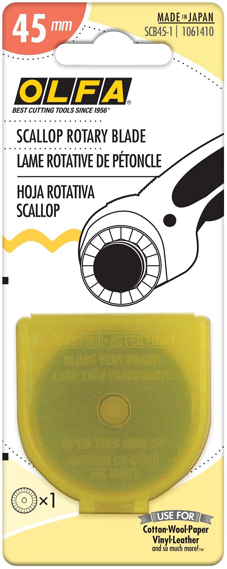 Olfa 60 mm Ergo Rotary Cutter - The Confident Stitch