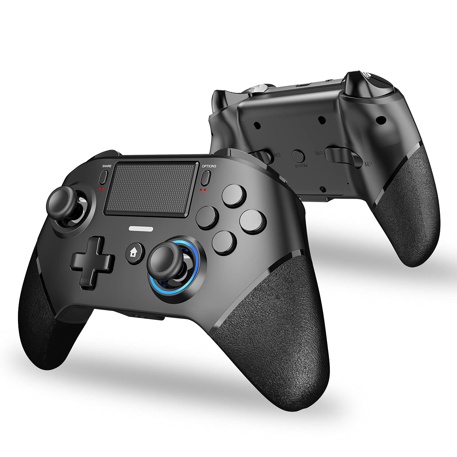 GCHT GAMING Wireless Pro Controller for PS4/PS4 Slim/PS4 Pro Compatible PC  Steam Android and