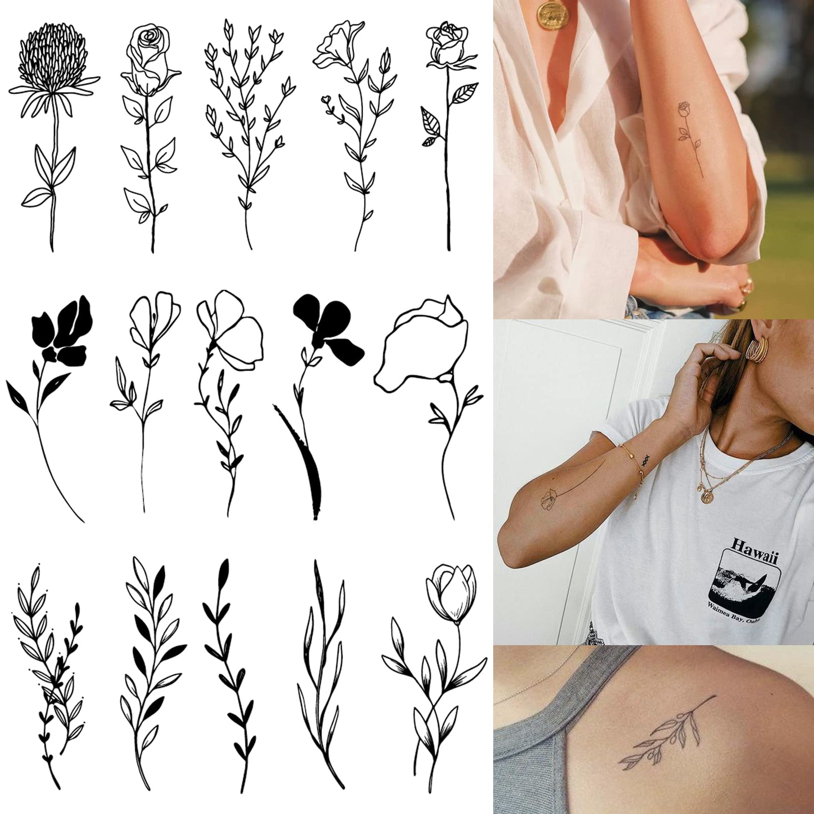 Inkjet Temporary Tattoo Paper use with your printer to make Amazing Tattoos