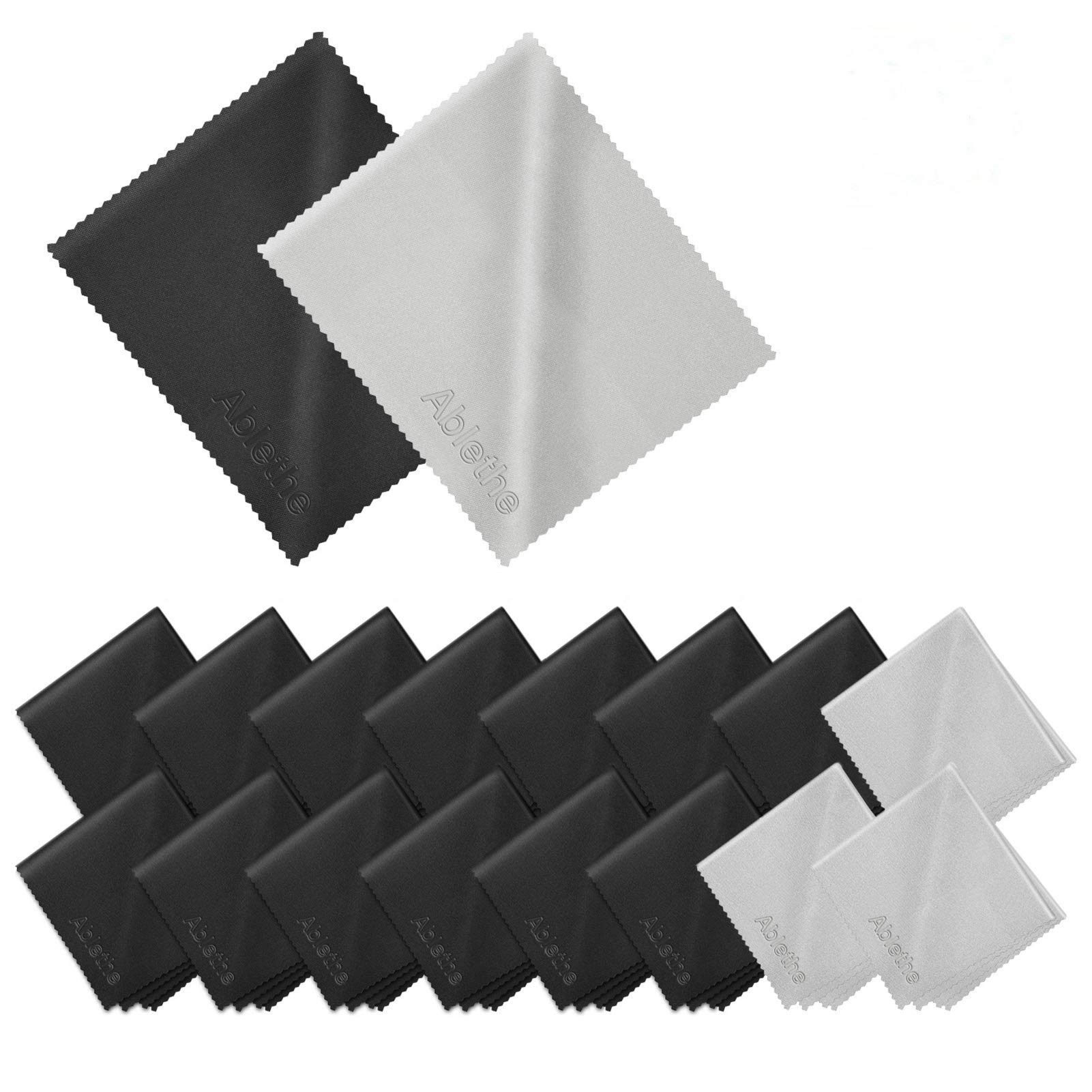 18 White Glass Cleaning Towels Pro Series