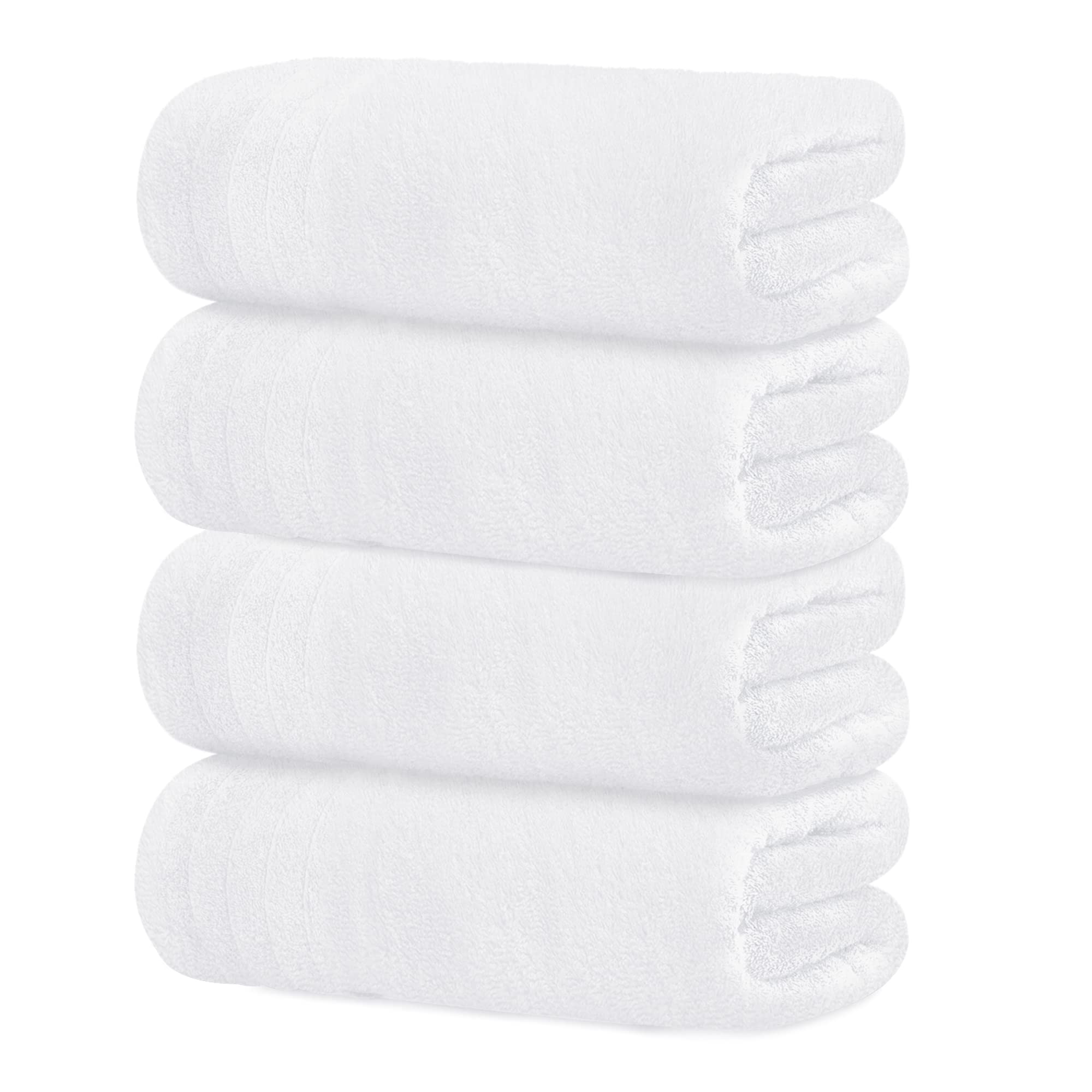 Tens Towels Large Bath Towels, 100% Cotton Towels, 30 x 60 Inches, Extra  Large Bath Towels, Lighter Weight & Super Absorbent, Quick Dry, Perfect Bathroom  Towels for Daily Use 4PK BATH TOWELS