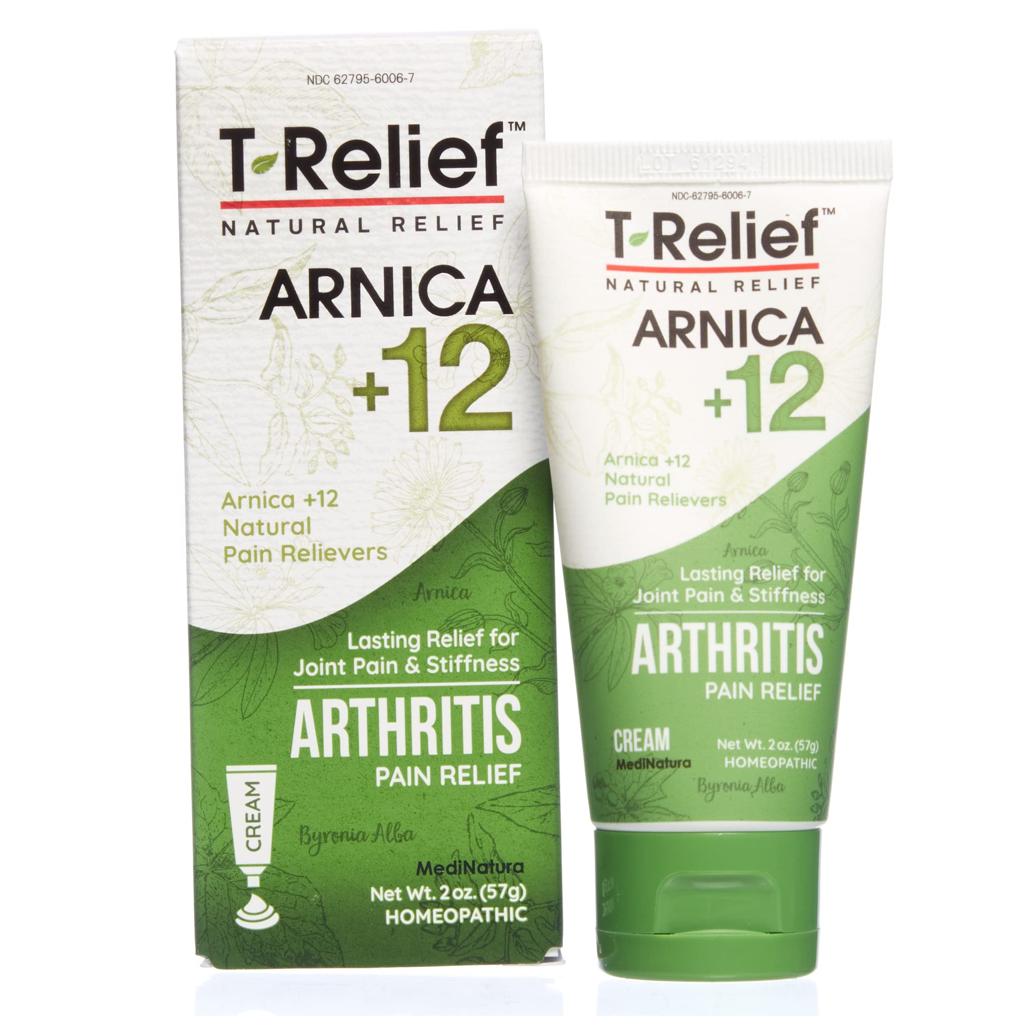 T-Relief Arnica +12 Extra Strength Pain Relief Gel, MediNatura