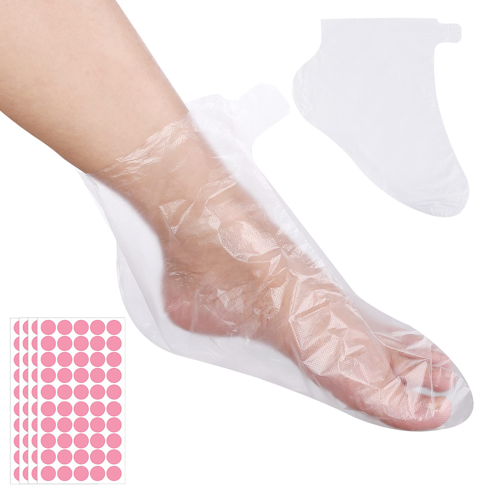 200pcs Paraffin Wax Bath Liners, Toyar Plastic Paraffin Bags for Hand &  Foot, Plastic Paraffin Baths Socks and Gloves for Therabath Wax Treatment.
