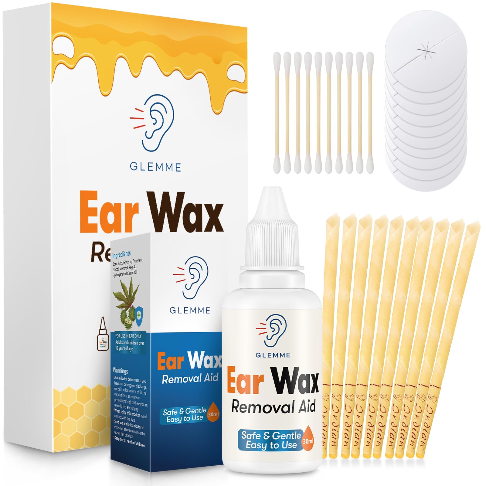 Ear Wax Removal Candles Earwax Removal Kit Professional Earwax Cleaning