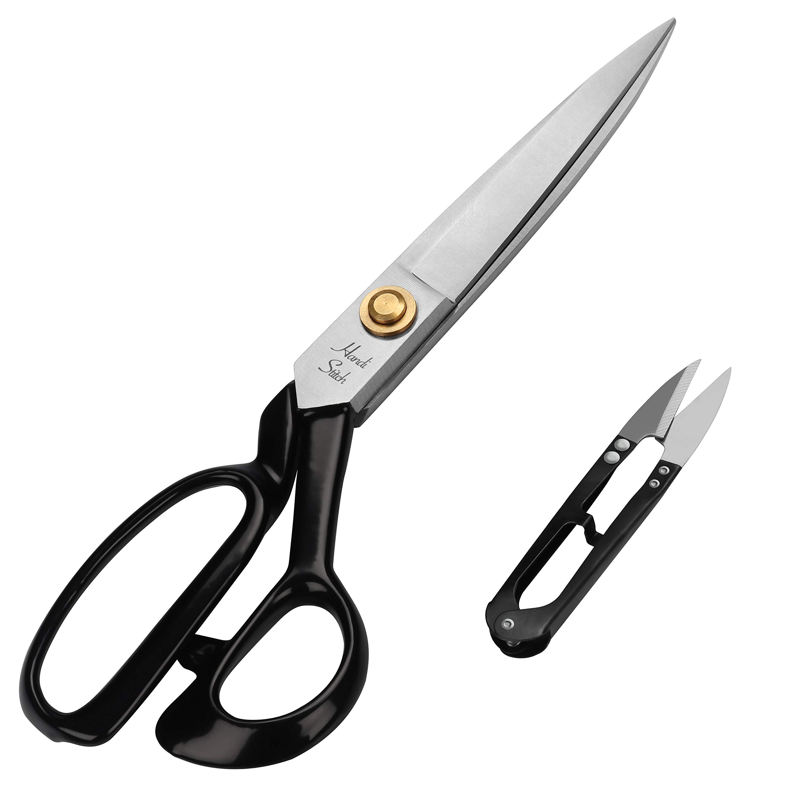 JARVISTAR 8” Premium Fabric Scissors, Sewing Scissors Heavy Duty and 4  Precision Small Pointed Embroidery Scissors, Sharp and Durable Tailor  Scissors