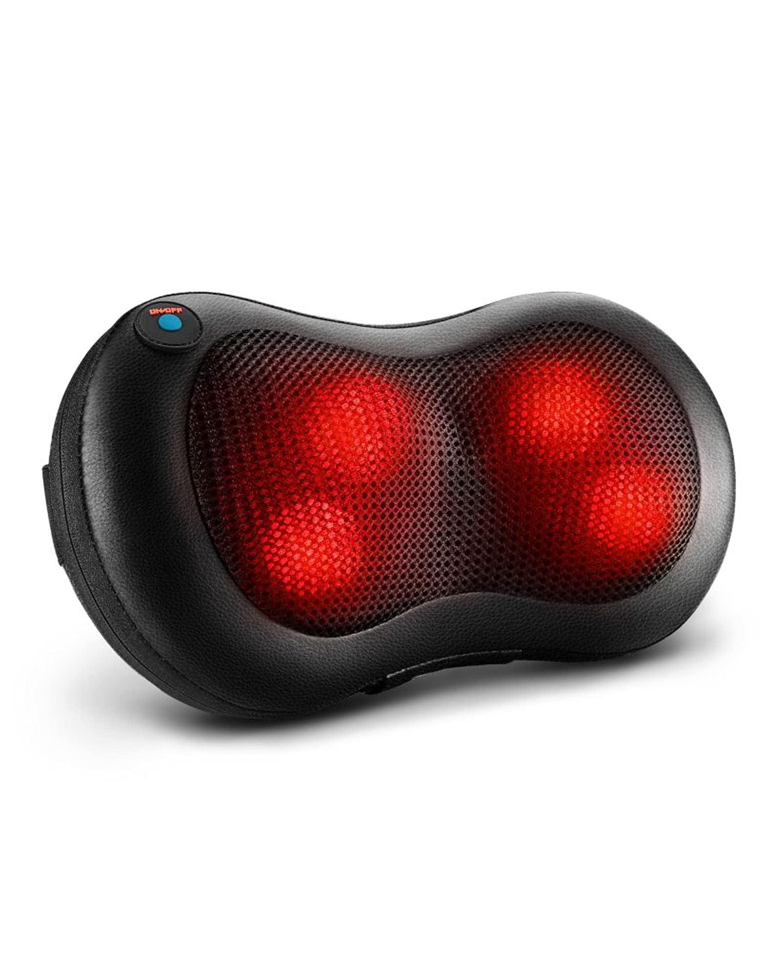 Neck And Shoulder Massager With Heat, Massagers For Neck And Back, Shiatsu  Massage Pillow With 3D Deep Tissue Kneading For Back Shoulder Legs Foot  Body Pain Relief,At Home Office Car, Gift For