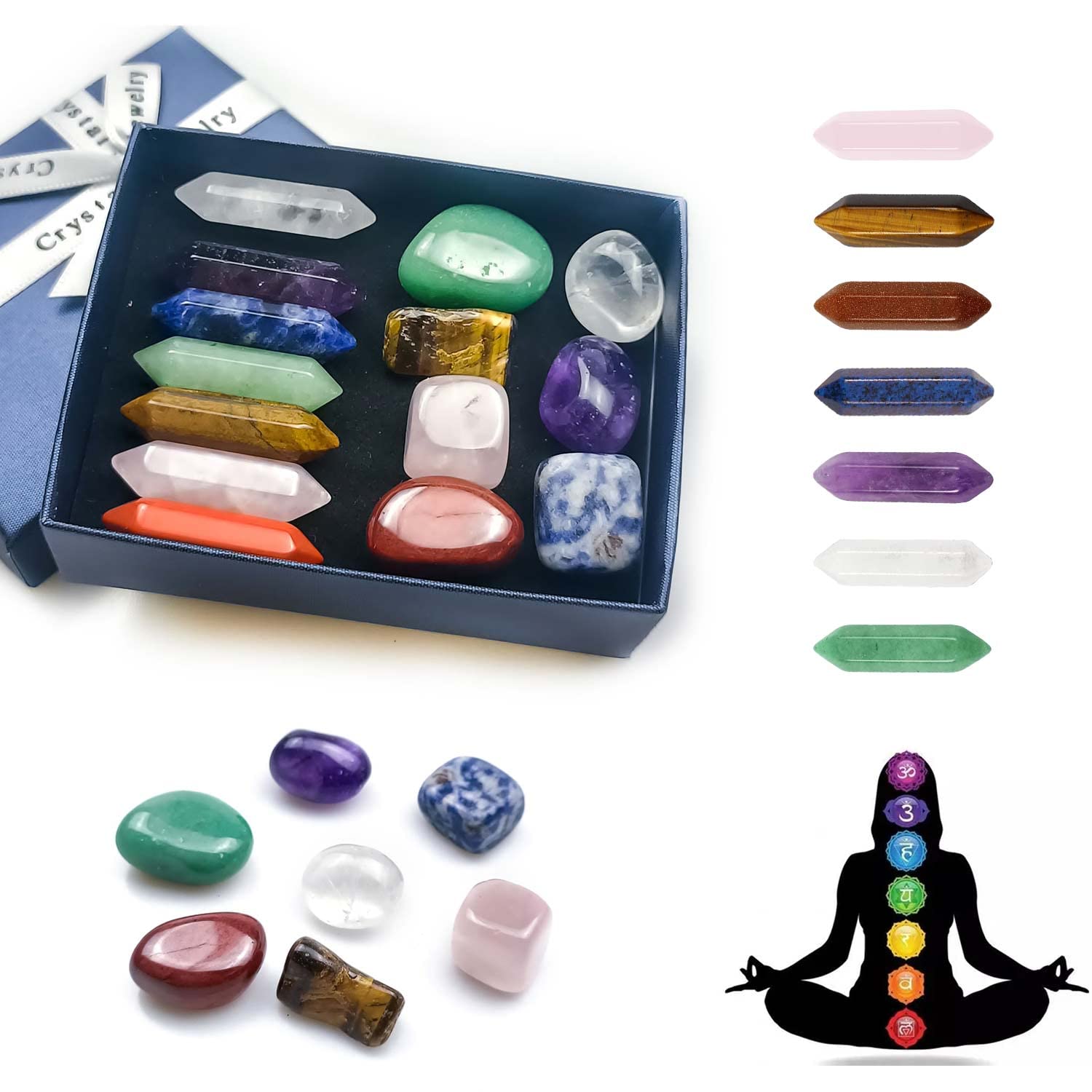 Meditation Crystals for Beginners | #1 Meditation Gift Set