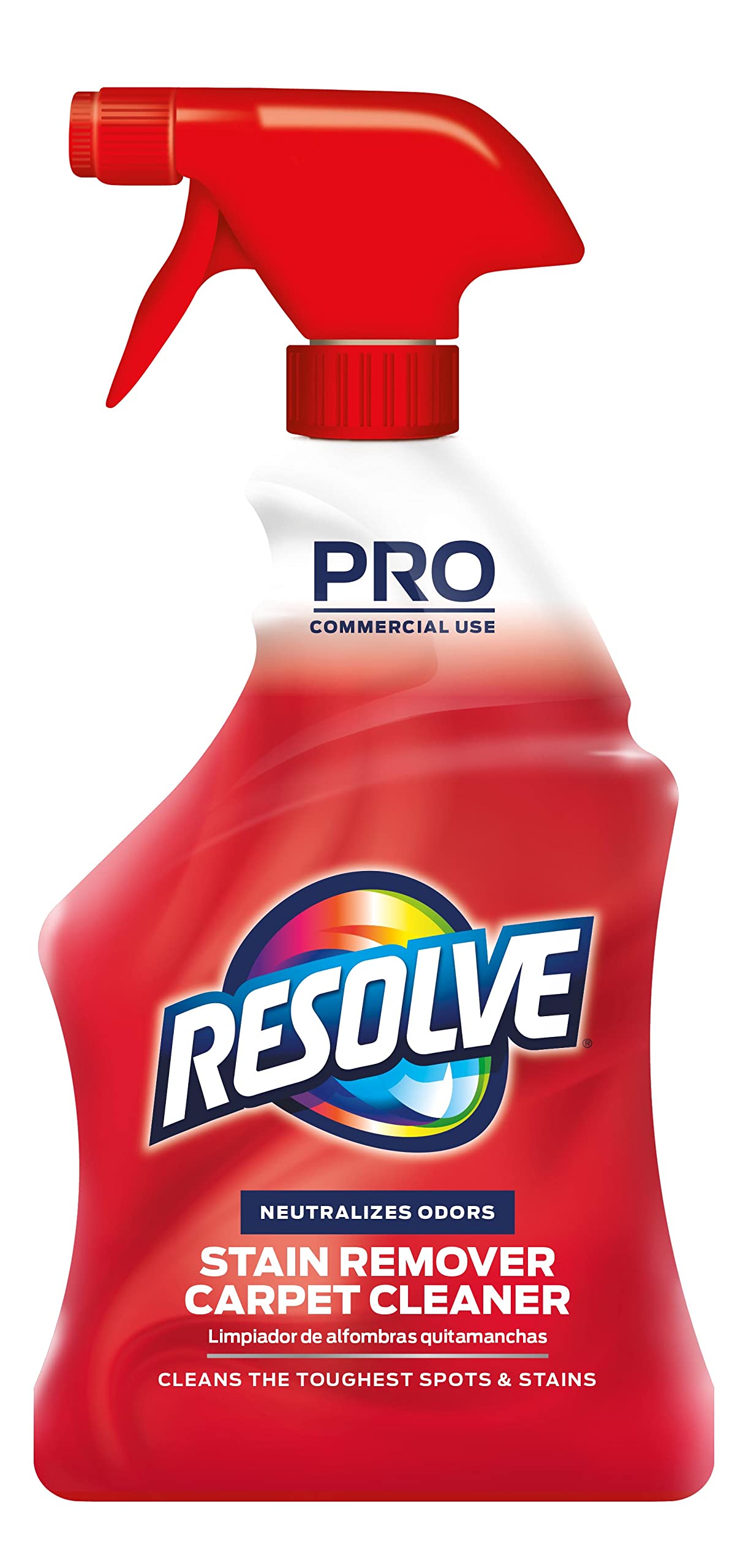 Resolve Professional Strength Spot and Stain Carpet Cleaner, Red, 32 Fl Oz  (Pack of 1)
