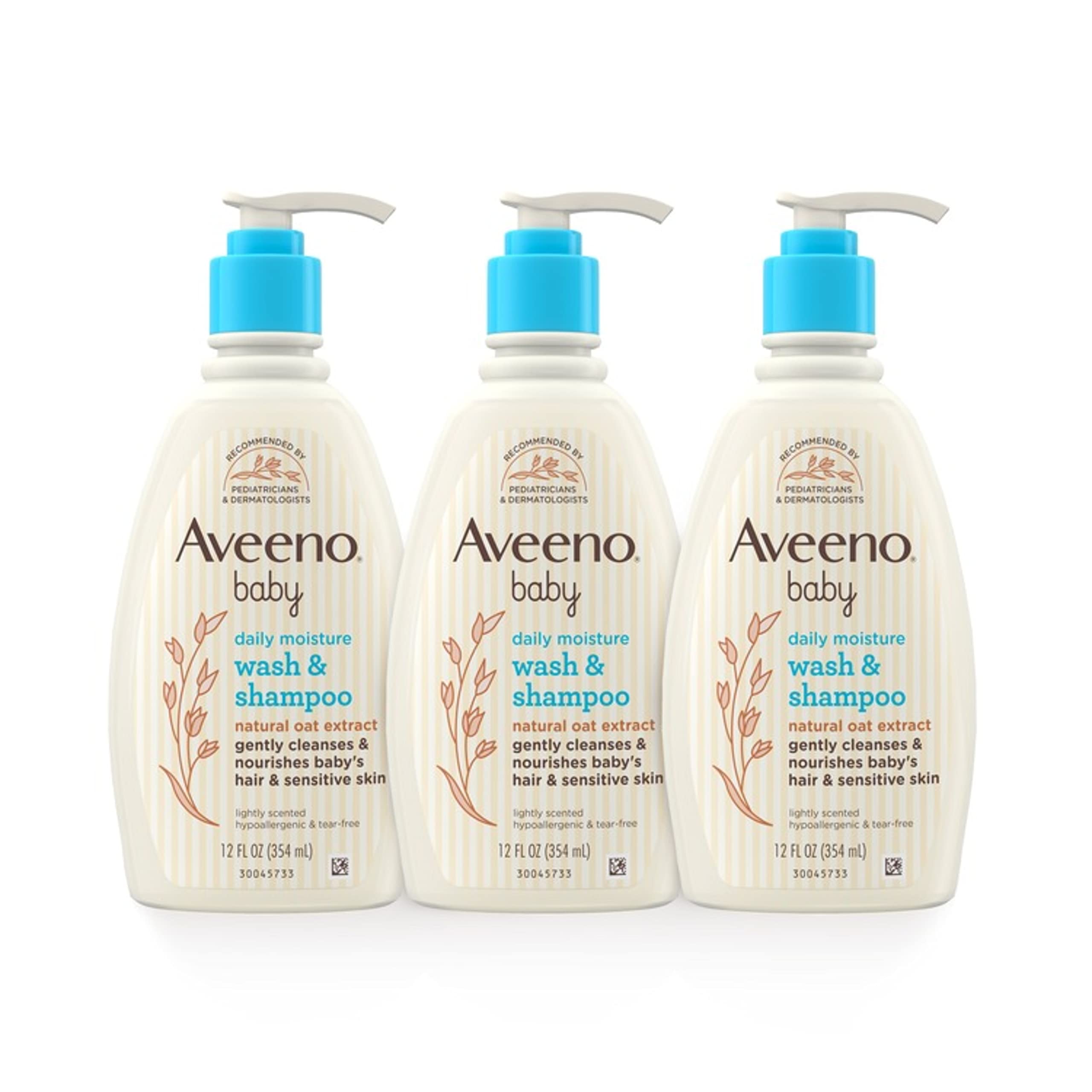 Aveeno Baby Gentle Wash & Shampoo With Natural Oat Extract For