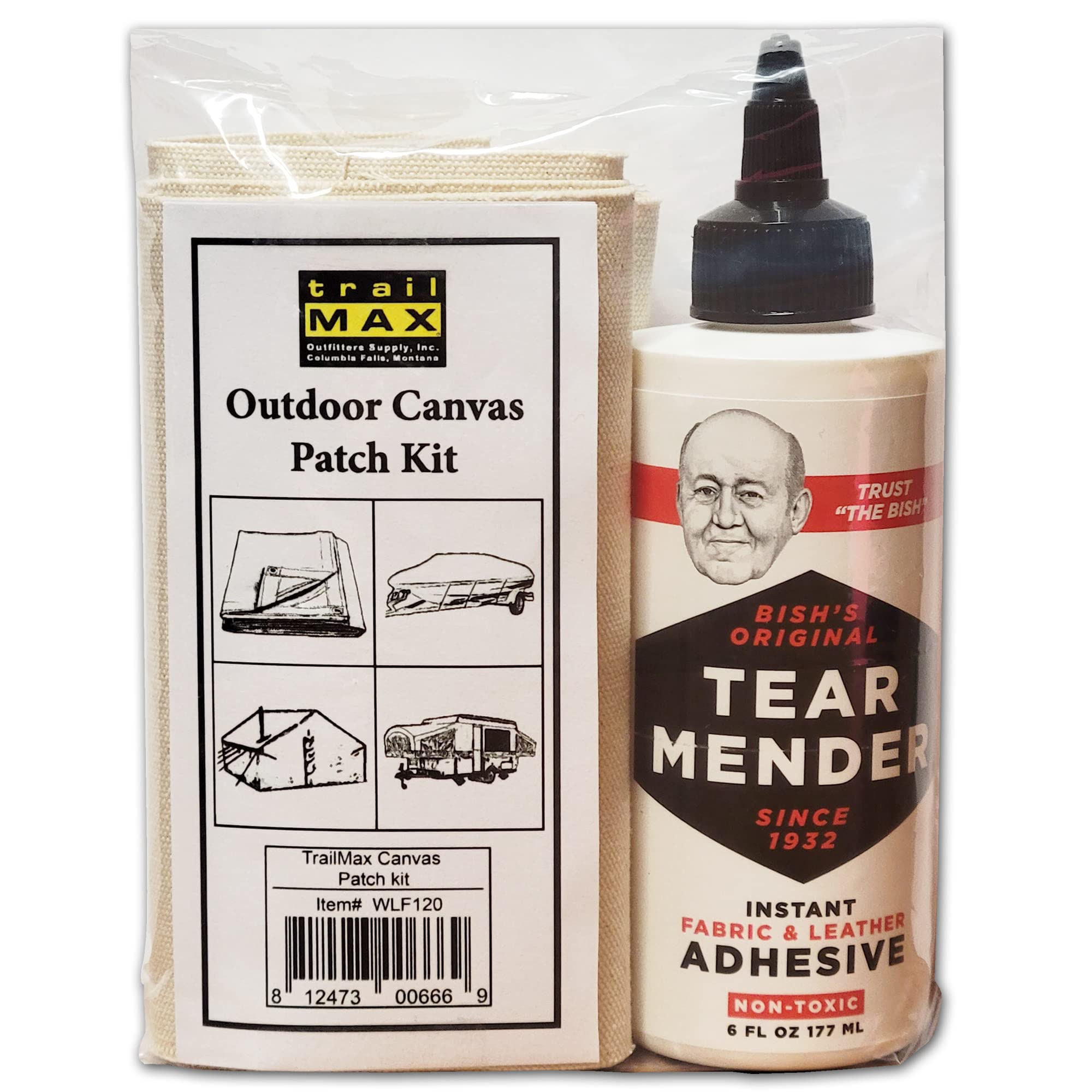 Tear Mender Instant Fabric & Leather Adhesive 6oz