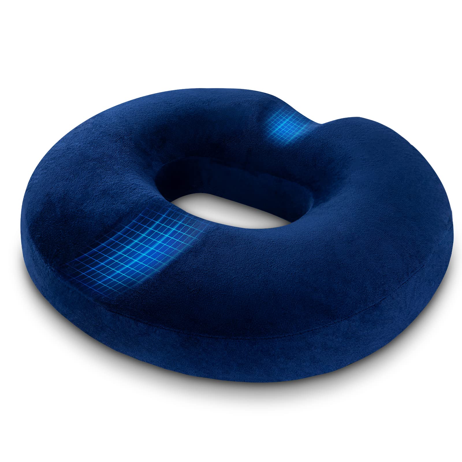 LILLYZEN Donut Pillow for Tailbone Pain Relief Memory Foam Seat Cushion Orthopedic Seat Pressure Relief Sitting Coccyx Sciatica Hemorrhoid Pregnancy