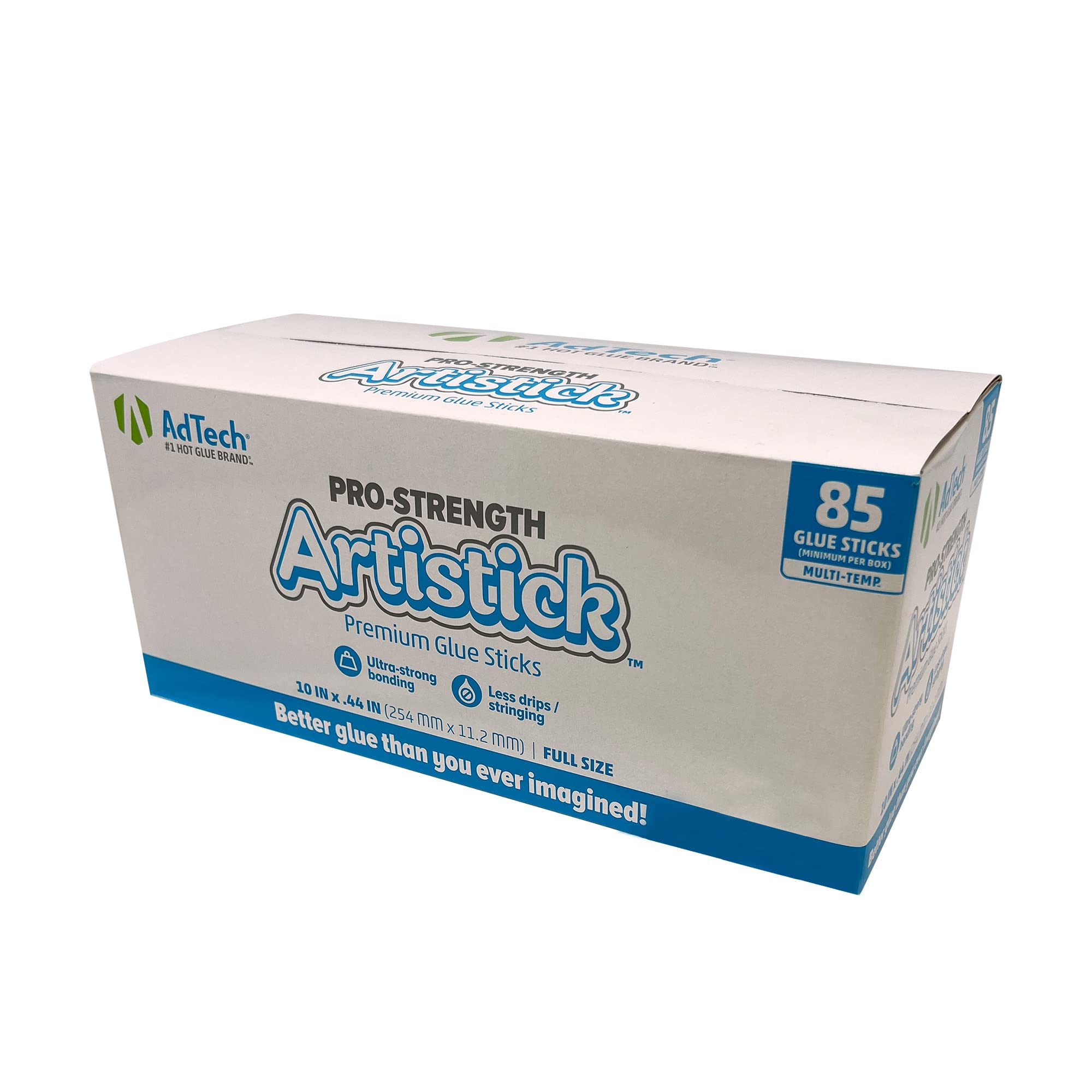 Adtech Multi-Temp Glue Sticks 10 inch Full Size 5 Pound Box