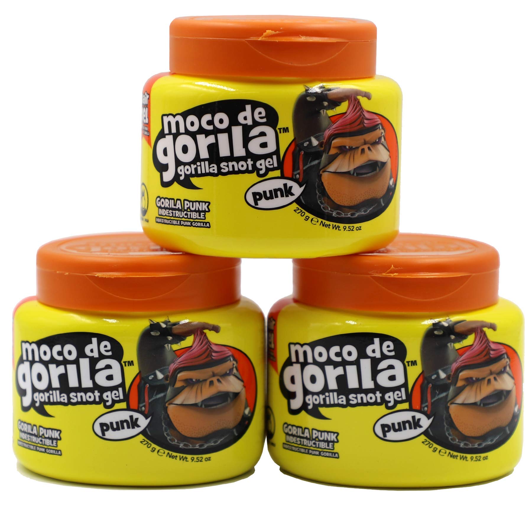 Moco de Gorila Indestructible Punk Gorilla Hair Gel 9.52 oz