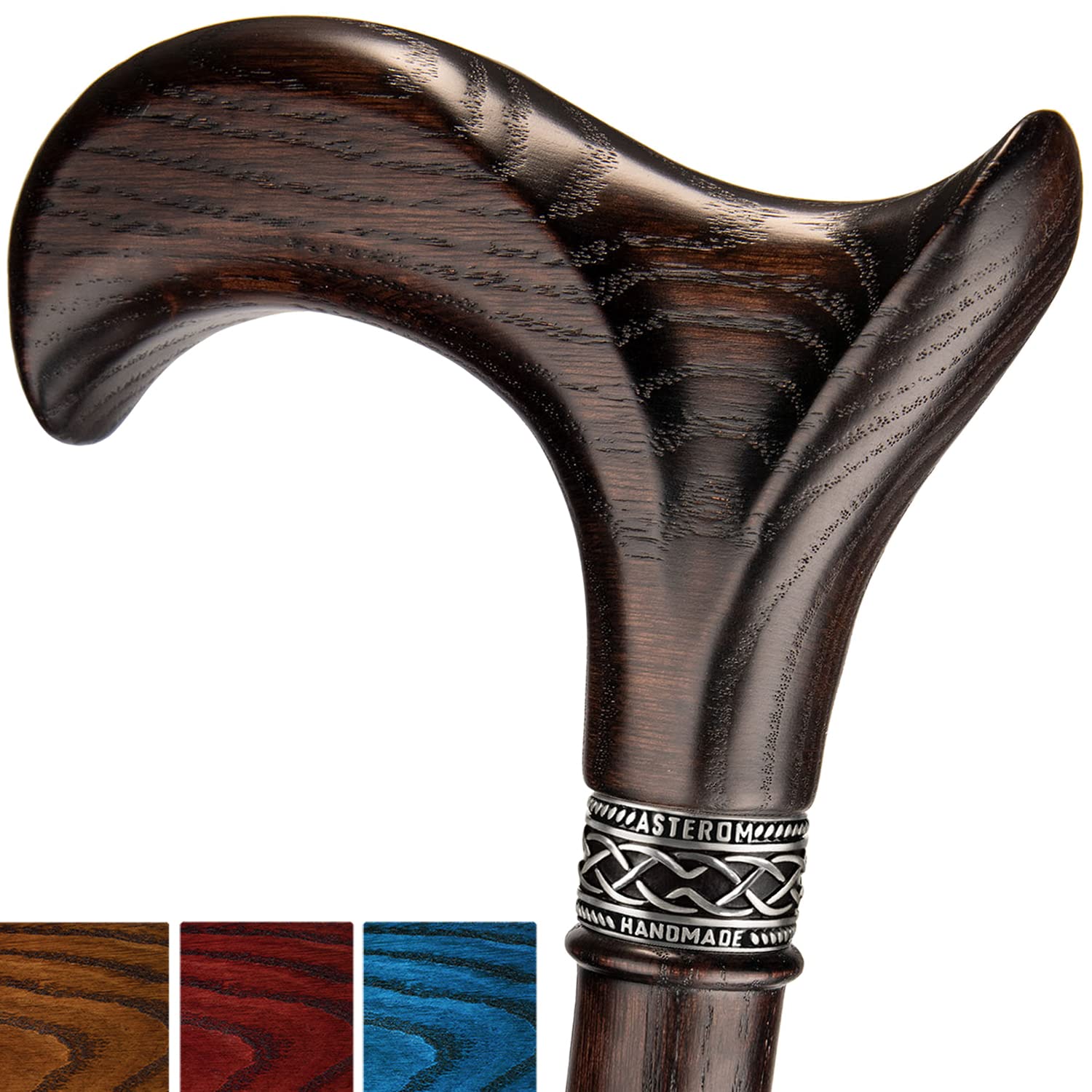 Custom Wood Cane Handles - Made in USA - Made To Spec